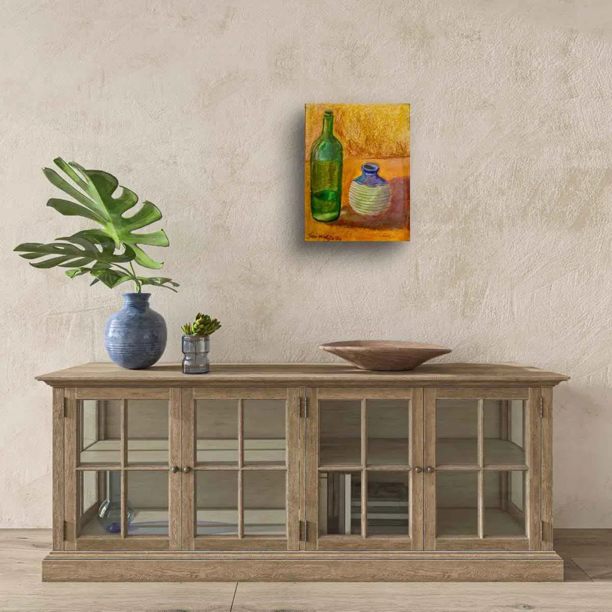Original Oil Painting - Still Longing - Warm Still Life