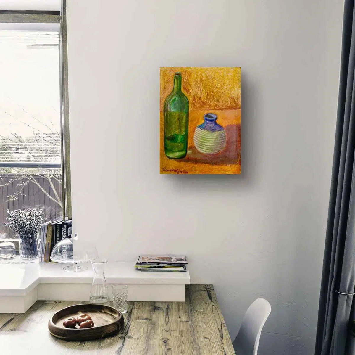 Original Oil Painting - Still Longing - Warm Still Life