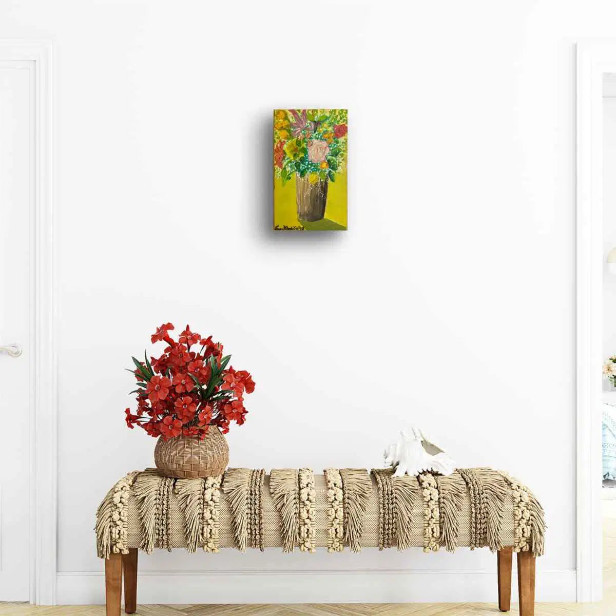 Original Oil Painting - Jubilee - Impressionist Floral Art