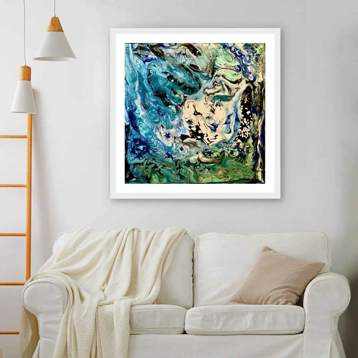 Original Painting - Tectonic - Fluid Abstract Geologic Art