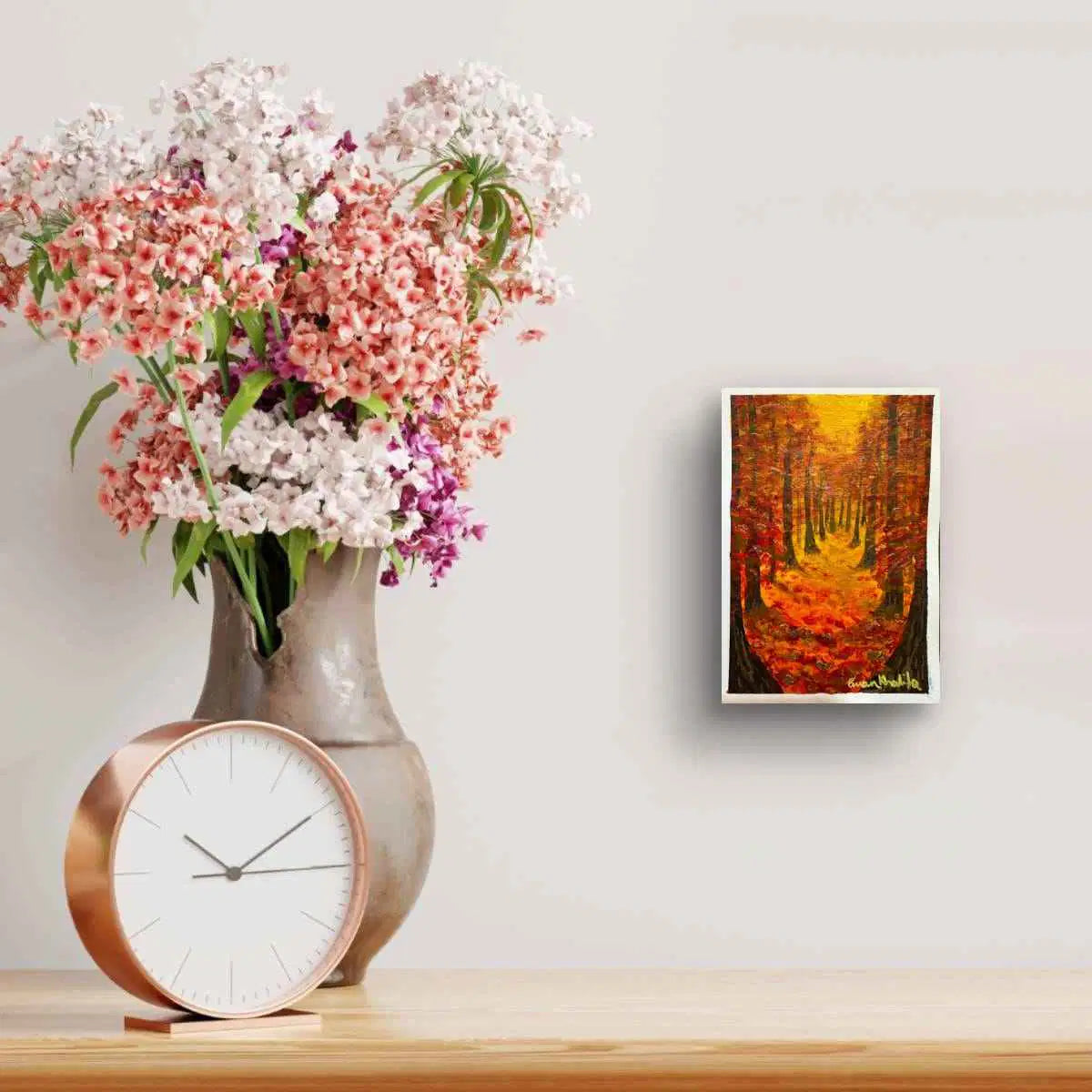 Mini Art - Autumn Whisper - Autumn Forest Path Fall