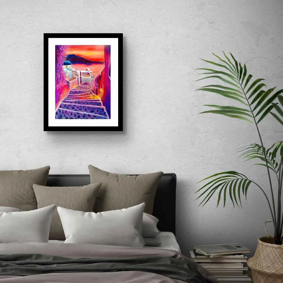 Original Painting – Warm Embrace – Romantic Evening Landscape