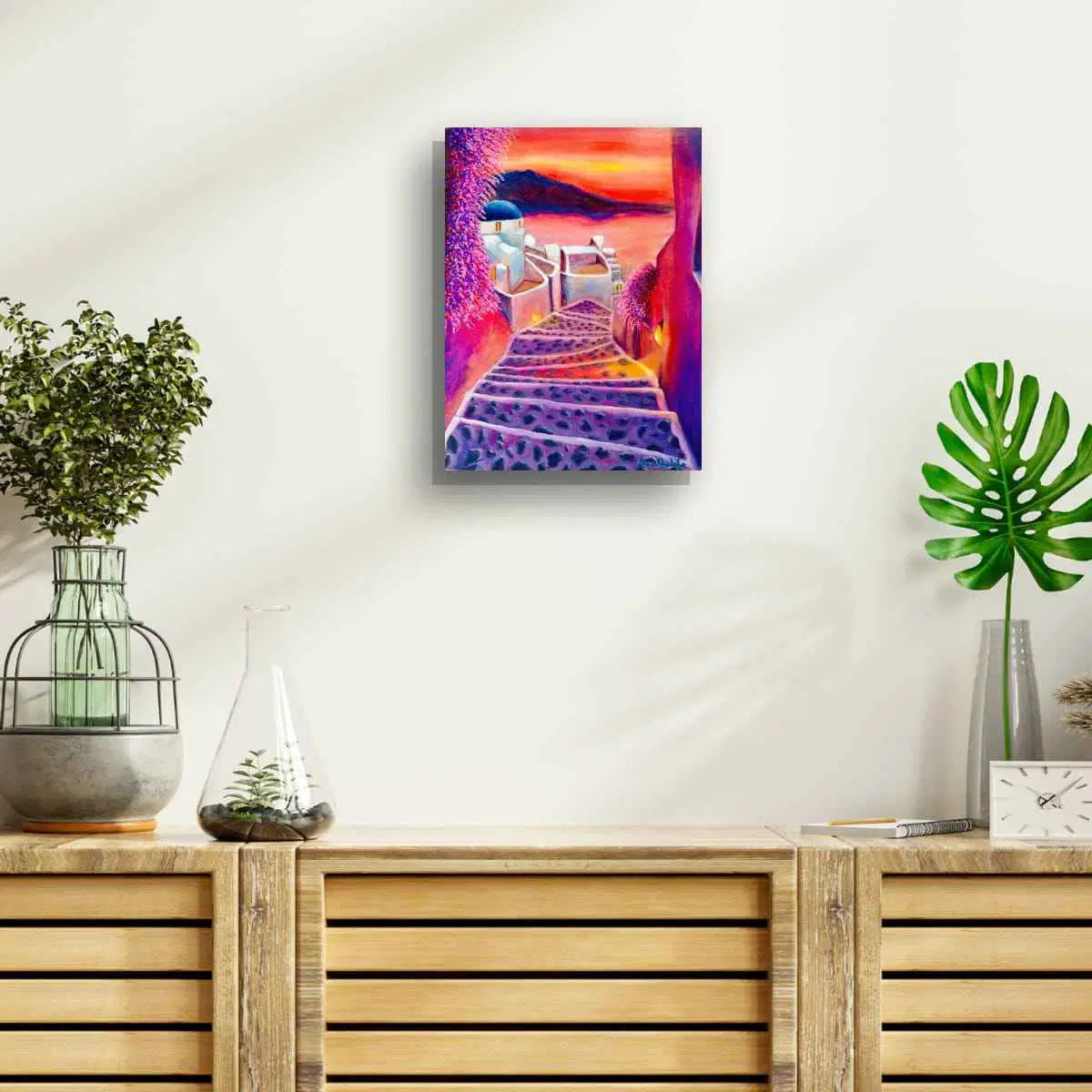 Canvas Print – Warm Embrace – Romantic Evening Landscape Art
