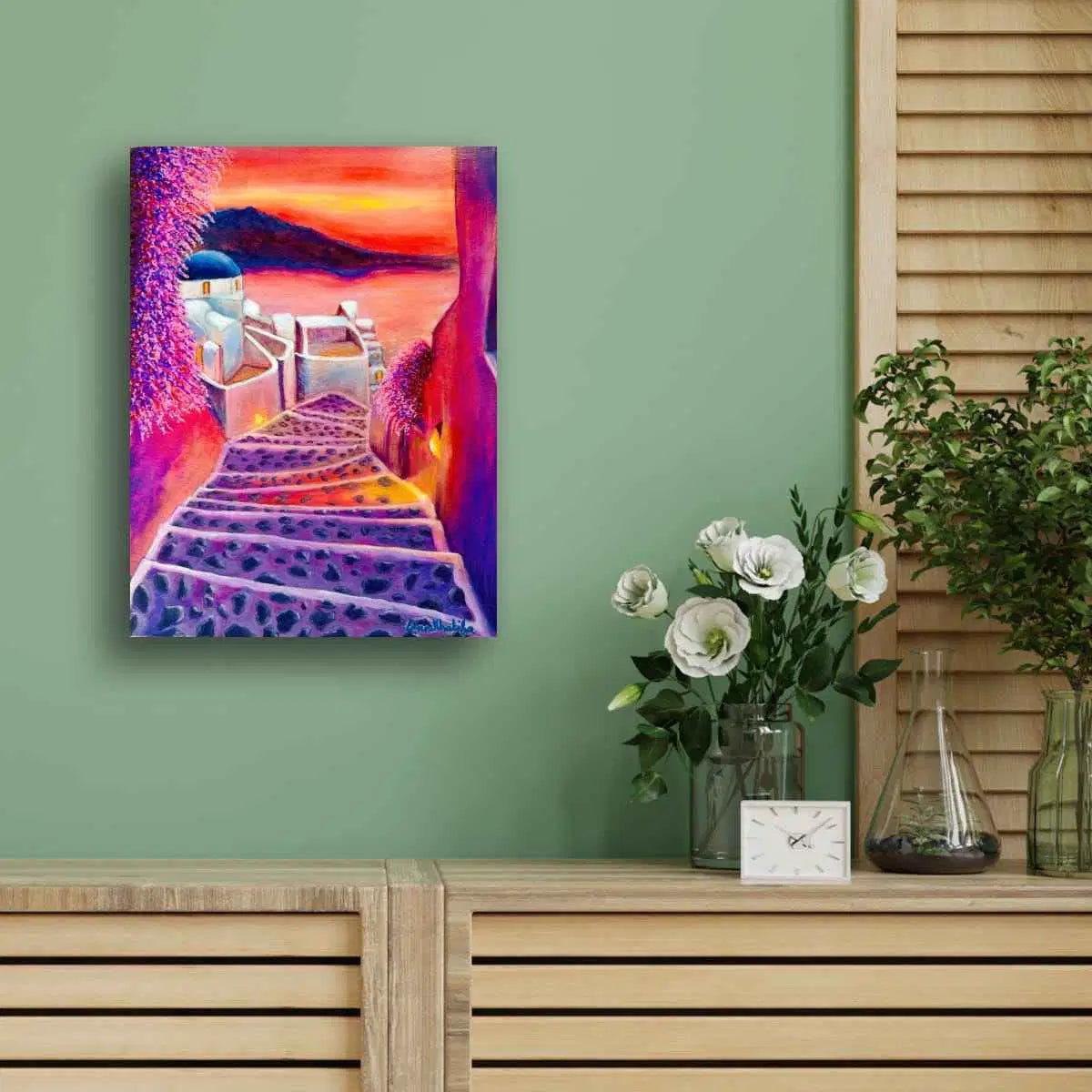 Canvas Print – Warm Embrace – Romantic Evening Landscape Art