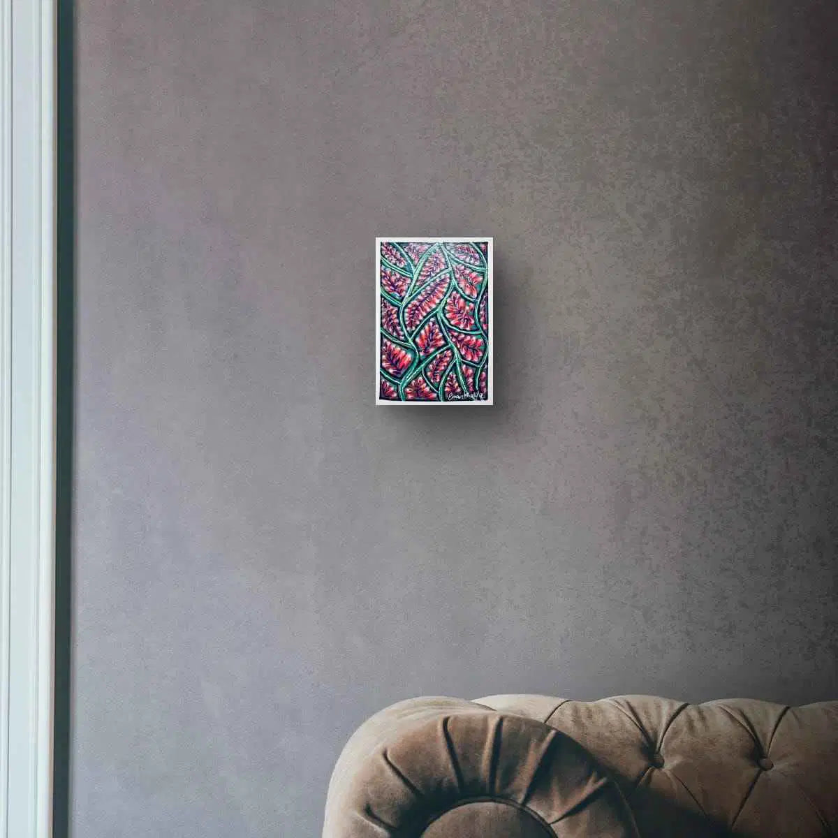 Mini Art – Floral Bloom Pattern – Abstract Botanical Design