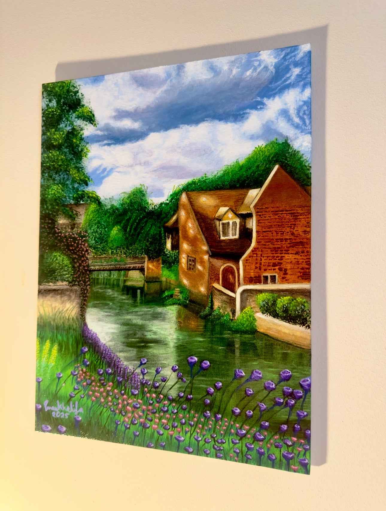 Original Painting - River Melody - Impressionist Landscape