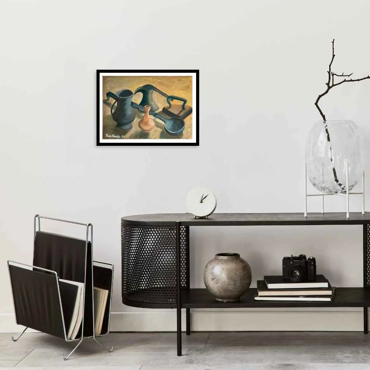 Original Oil Painting - Genesis of Form - Rustic Still Life
