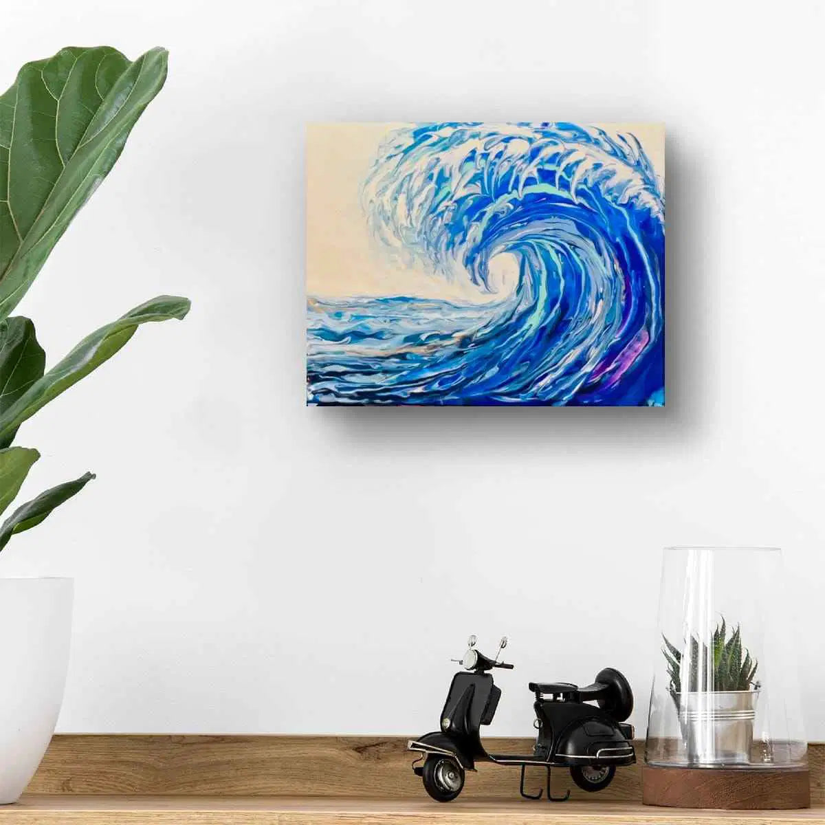 Original Painting – Rupture – Abstract Ocean Wave