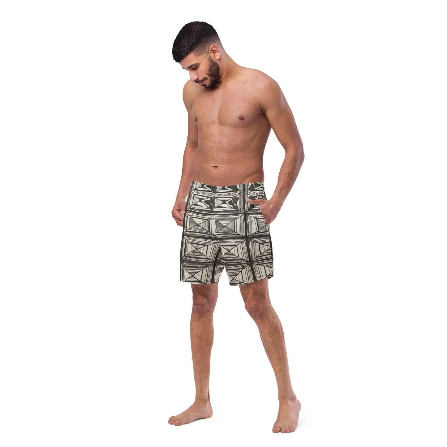 Men's Trunks - Deception - Geometric Op Art