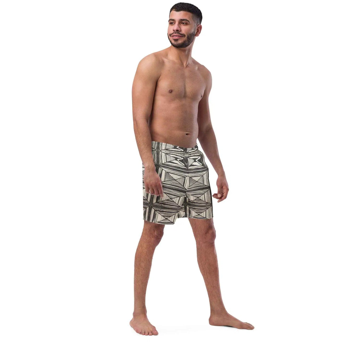 Men's Trunks - Deception - Geometric Op Art