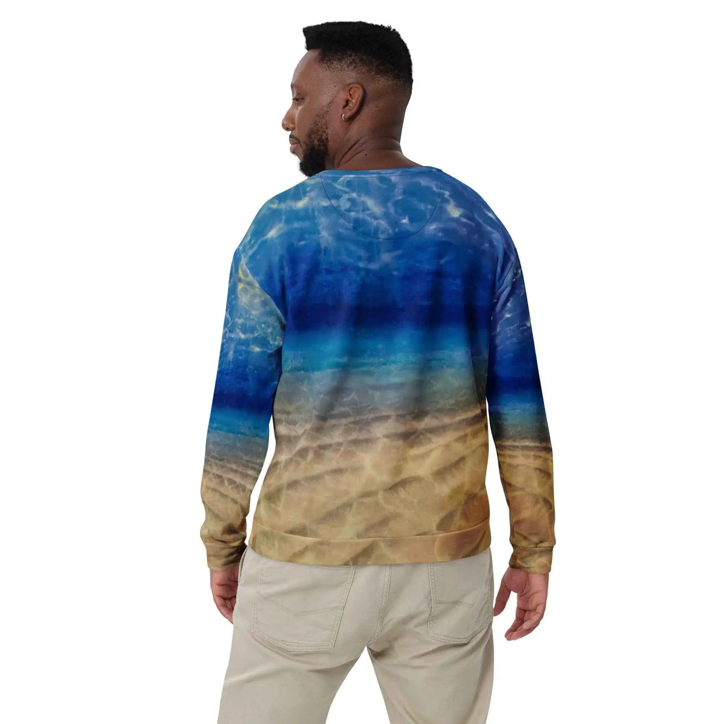 Unisex Sweatshirt - Hypnosis - Underwater Scene & Light