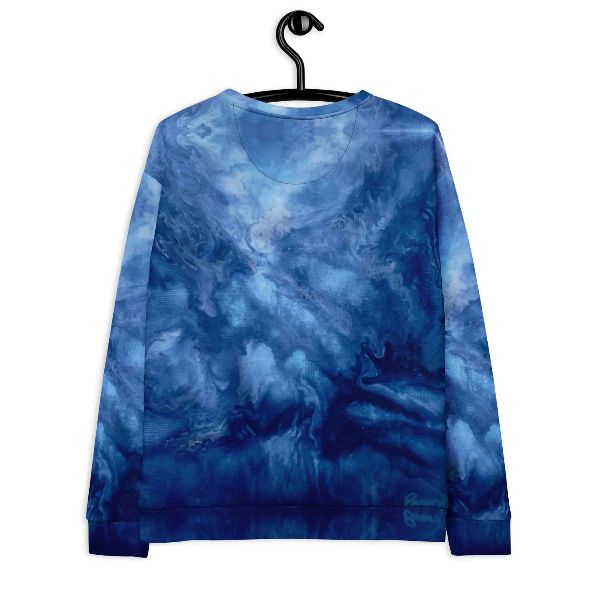 Unisex Sweatshirt - Thunder - Dramatic Blue Storm Art