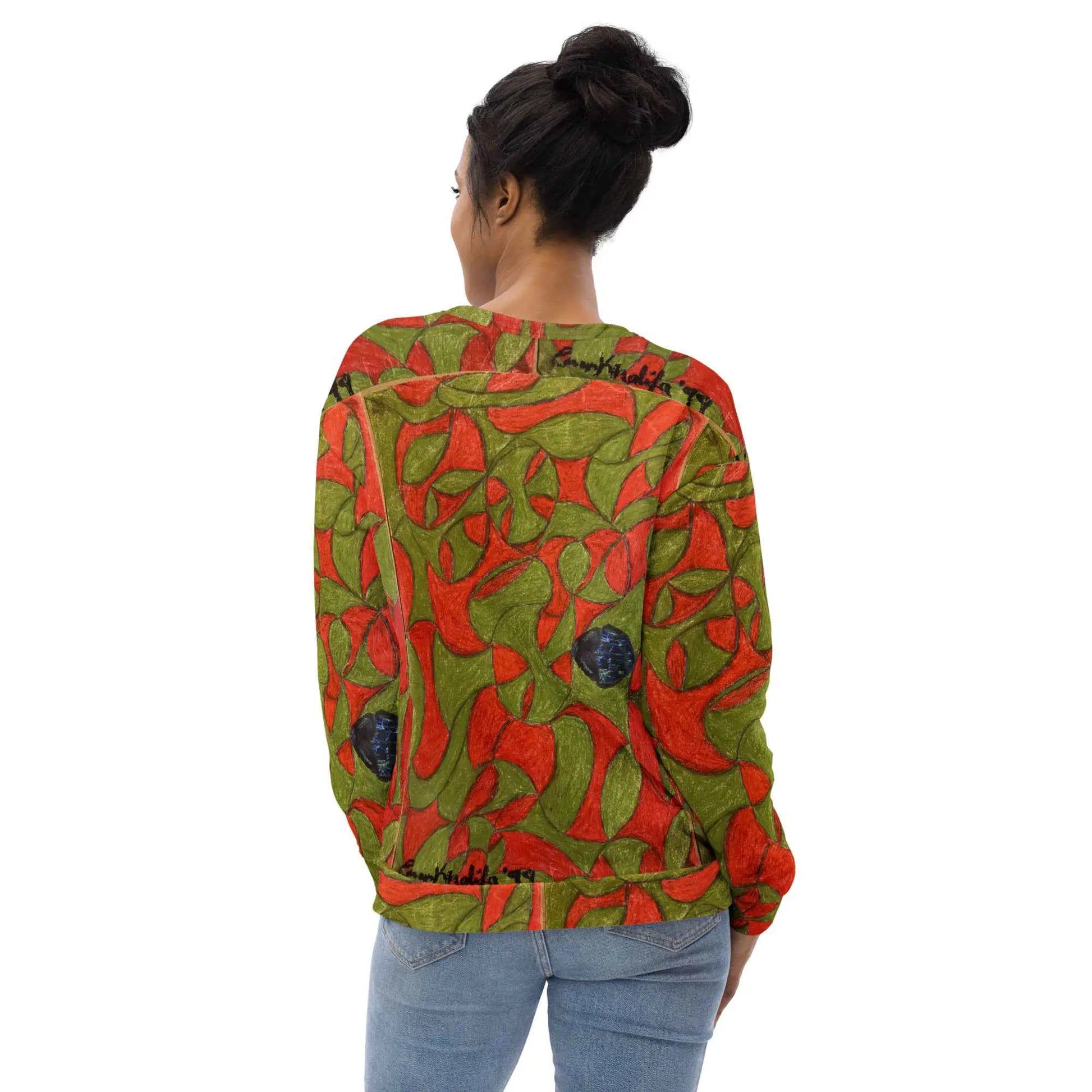 Unisex Sweatshirt - Festive Cheer - Christmas Colours