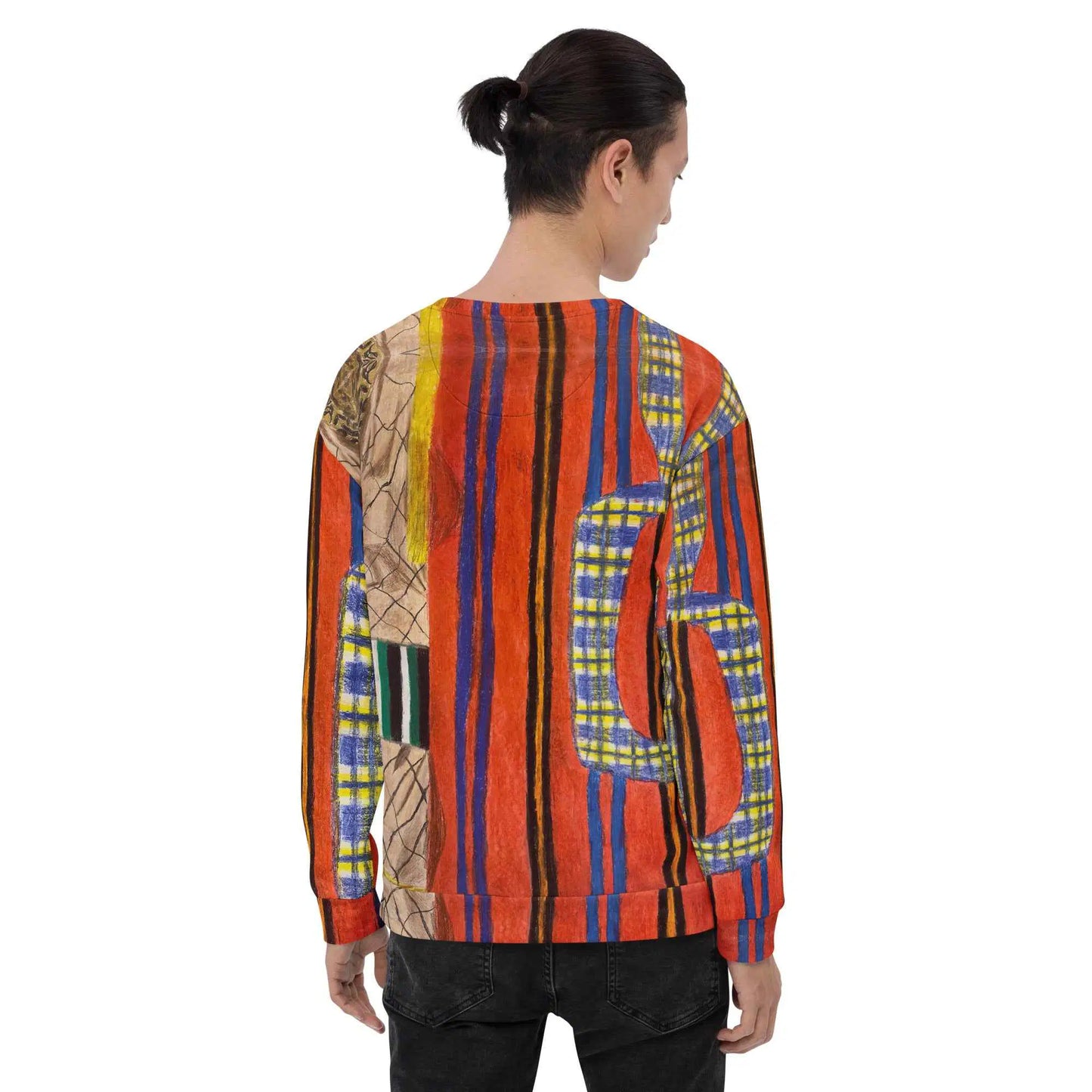 Unisex Sweatshirt - Palestine's Resilience - Folk Abstract