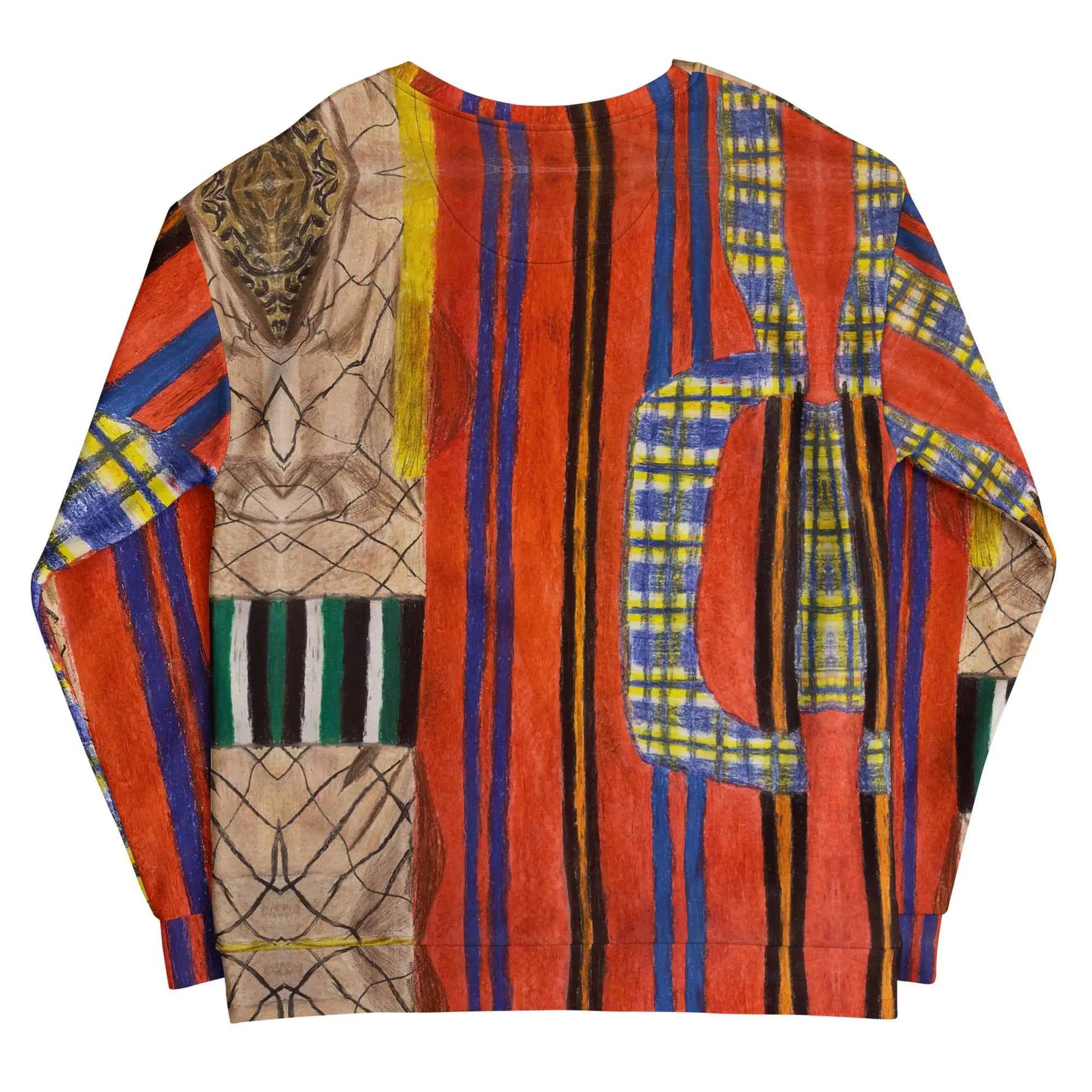 Unisex Sweatshirt - Palestine's Resilience - Folk Abstract