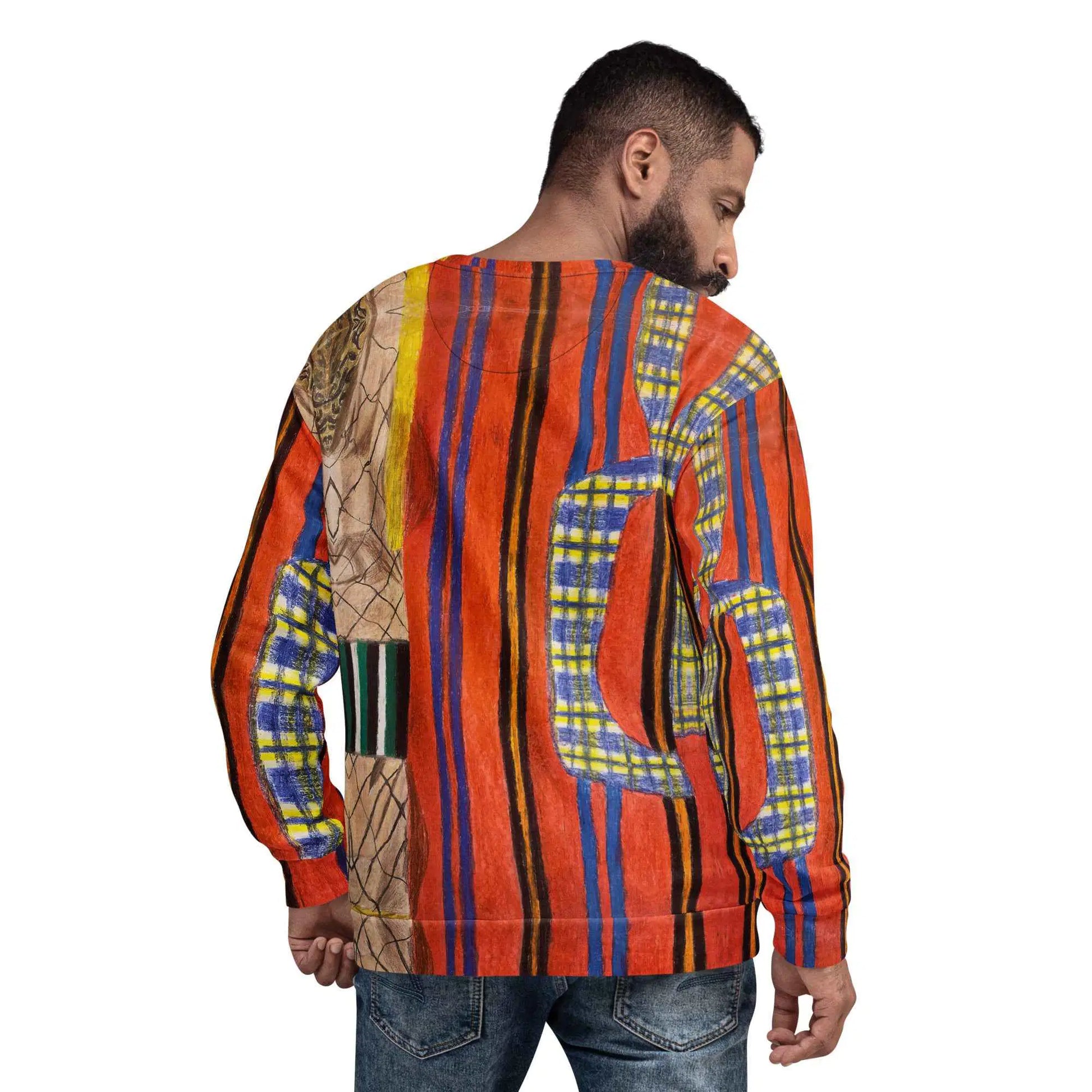 Unisex Sweatshirt - Palestine's Resilience - Folk Abstract