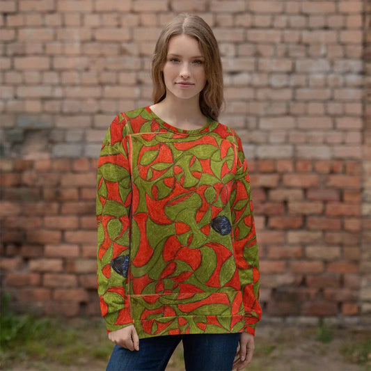 Unisex Sweatshirt - Festive Cheer - Christmas Colours
