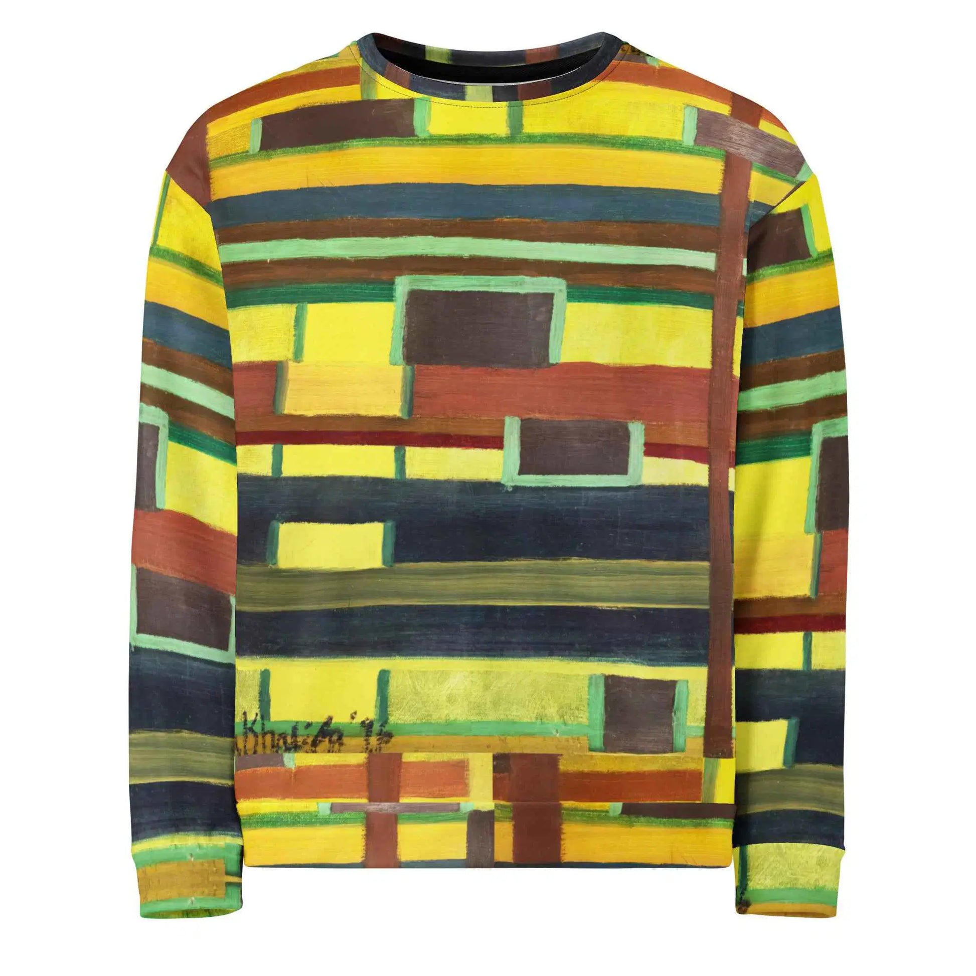 Unisex Sweatshirt - City in Grids - Geometric Abstract Urban