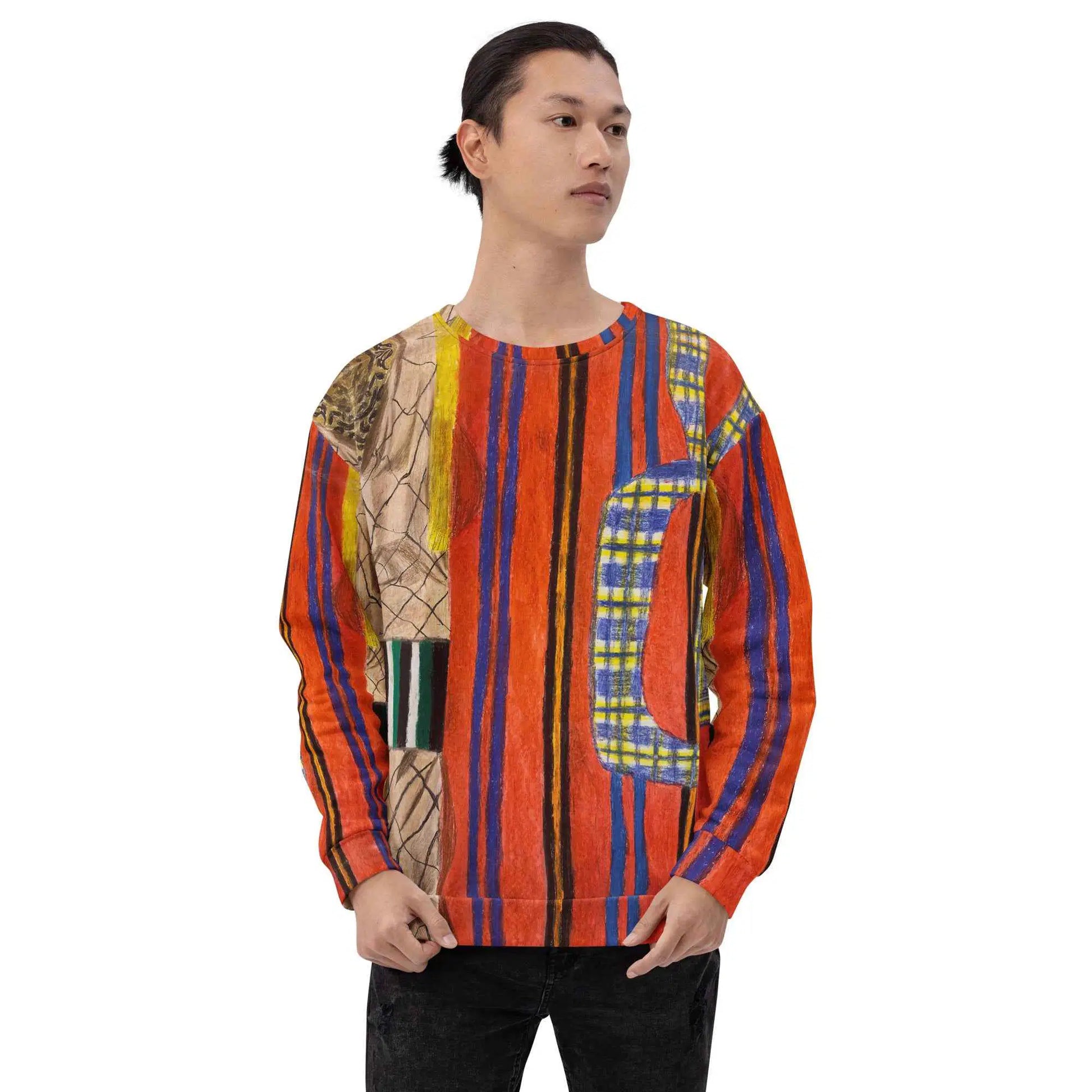 Unisex Sweatshirt - Palestine's Resilience - Folk Abstract