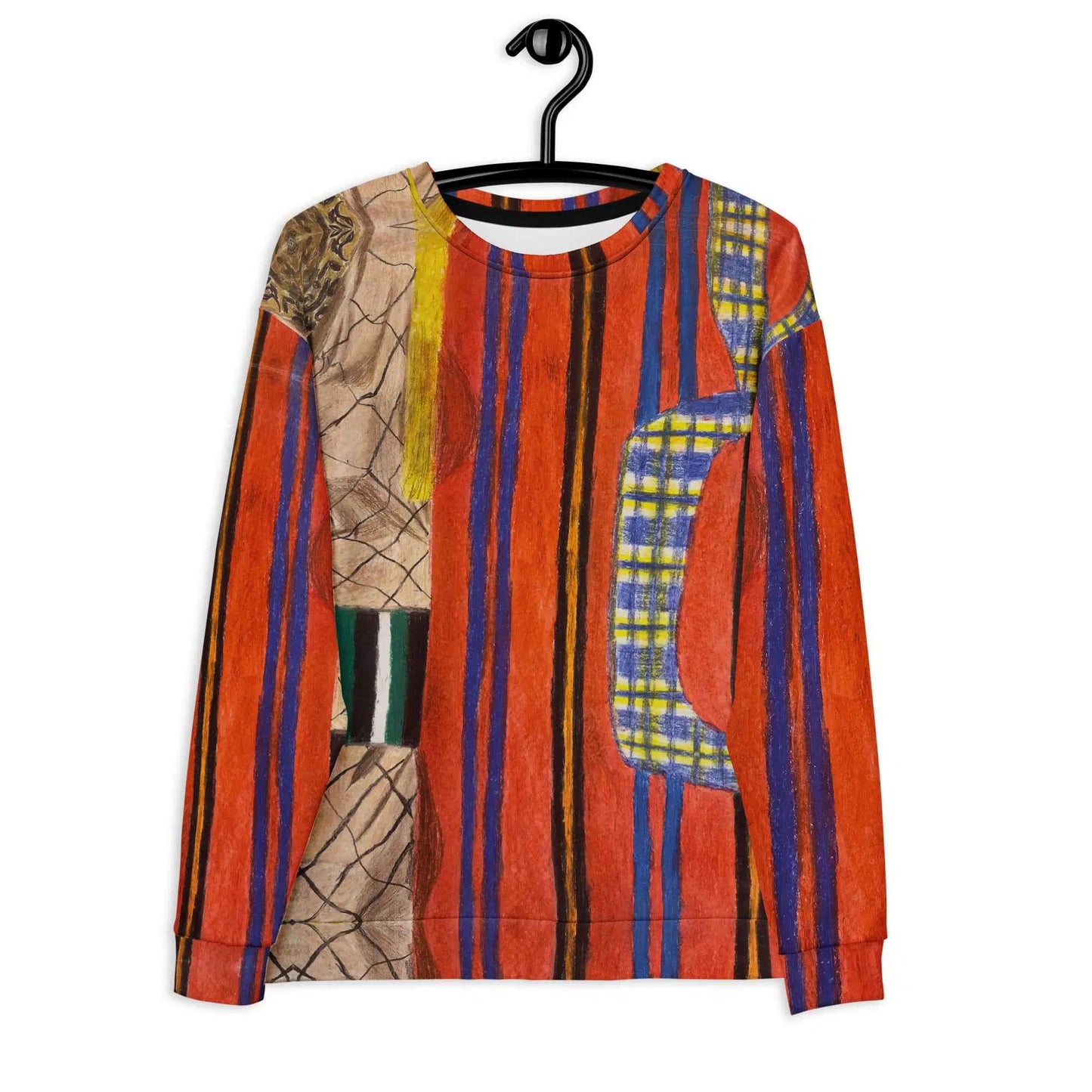 Unisex Sweatshirt - Palestine's Resilience - Folk Abstract