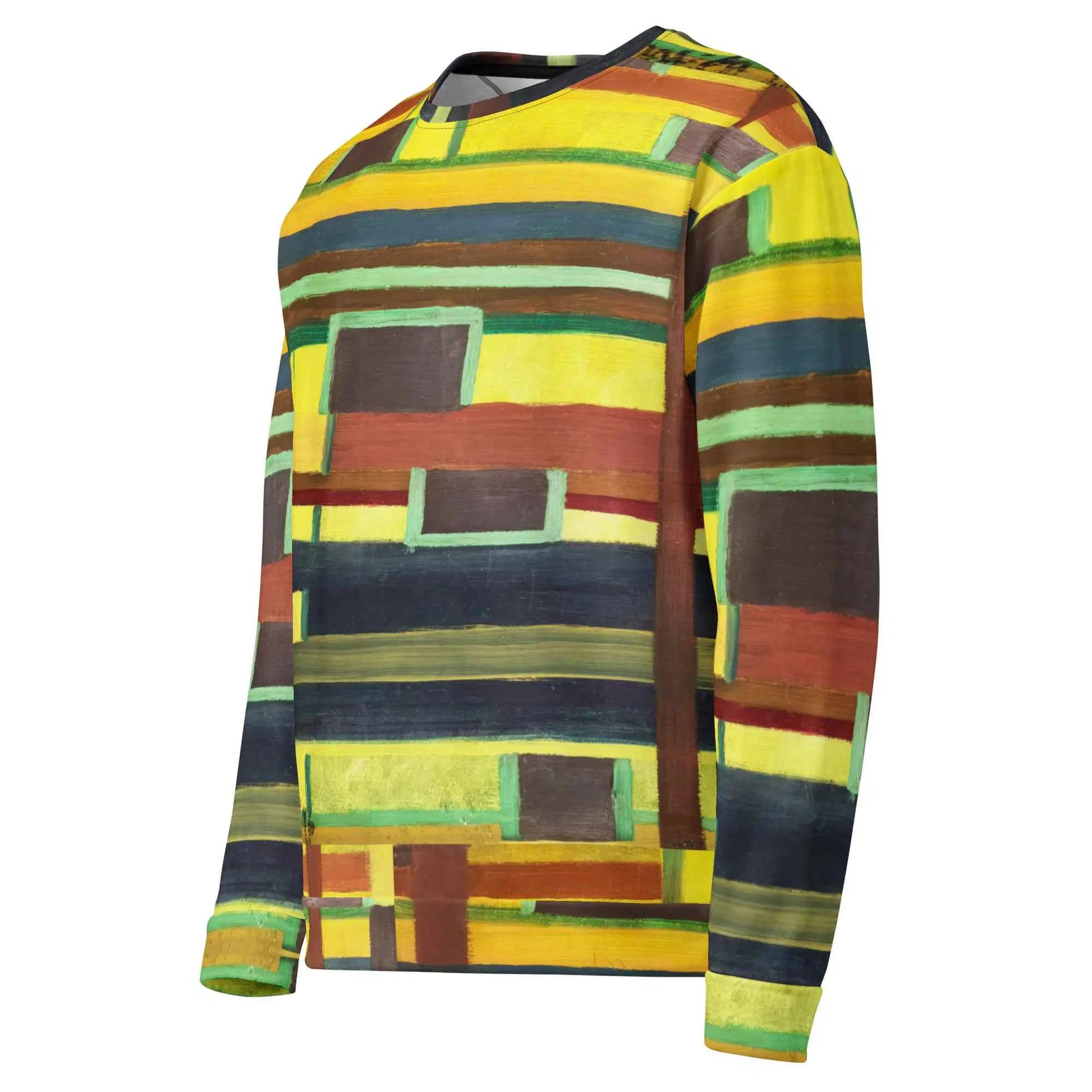 Unisex Sweatshirt - City in Grids - Geometric Abstract Urban
