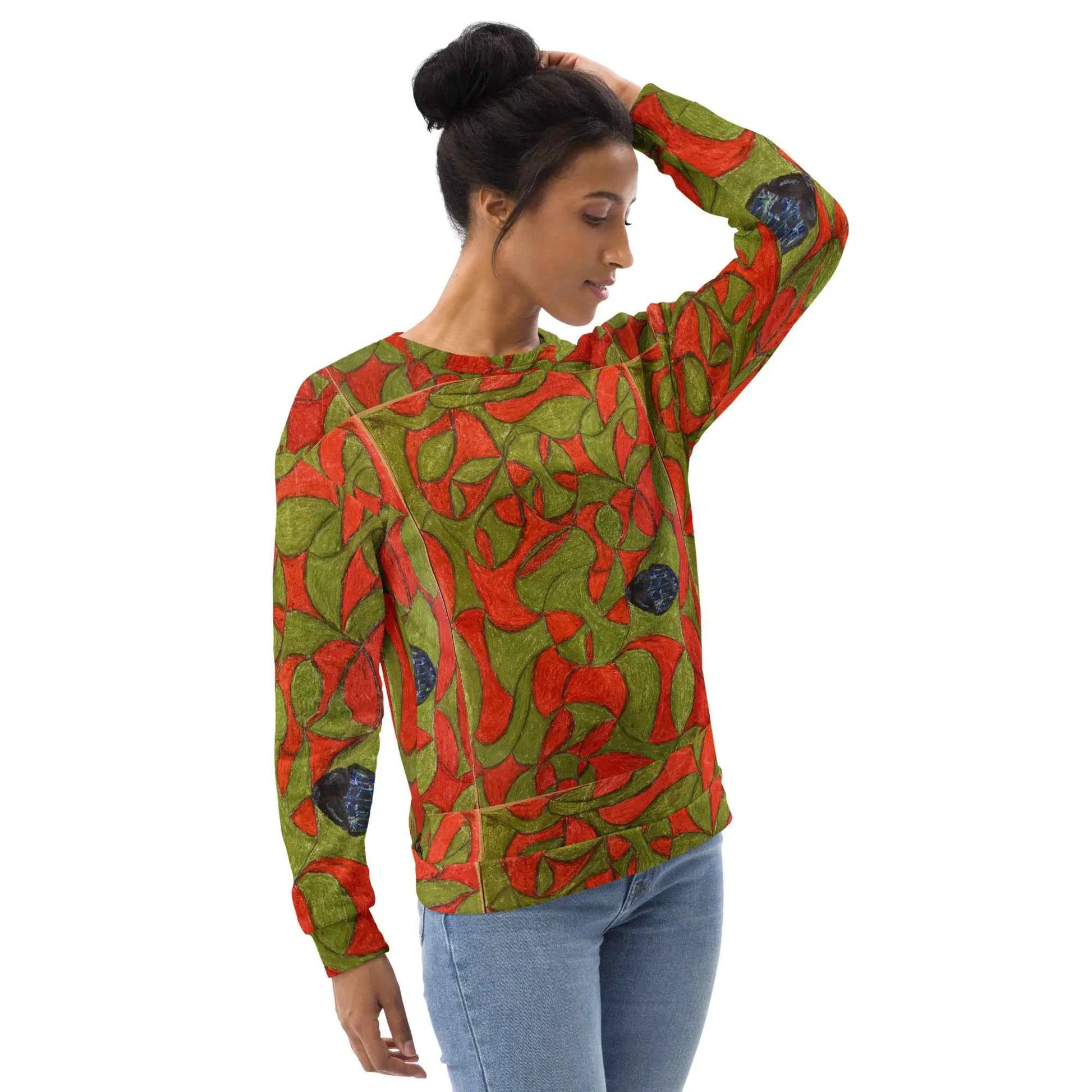 Unisex Sweatshirt - Festive Cheer - Christmas Colours