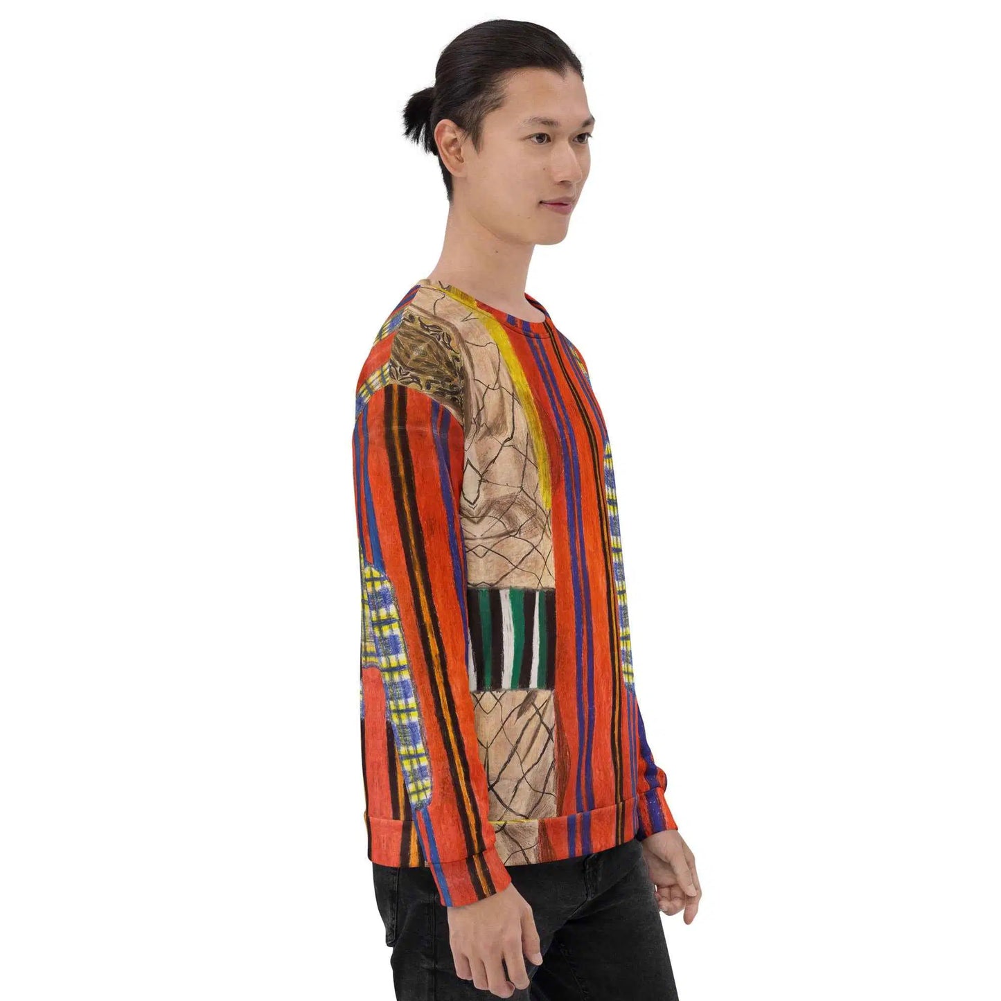 Unisex Sweatshirt - Palestine's Resilience - Folk Abstract