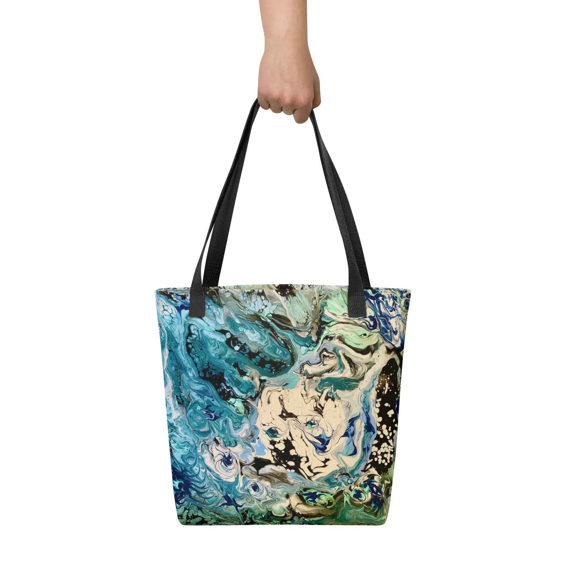 Tote Bag - Tectonic - Fluid Abstract Geologic Art