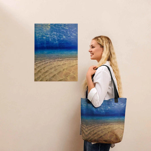 Tote Bag - Hypnosis - Underwater Scene & Light