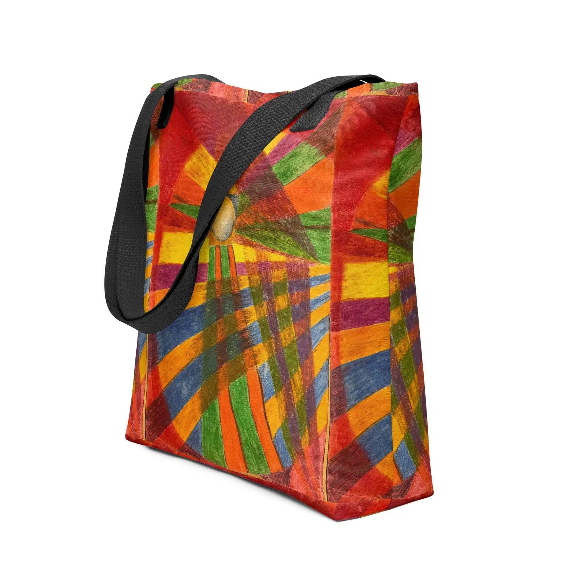 Tote Bag - Solar Burst - Colourful Geometric Abstract