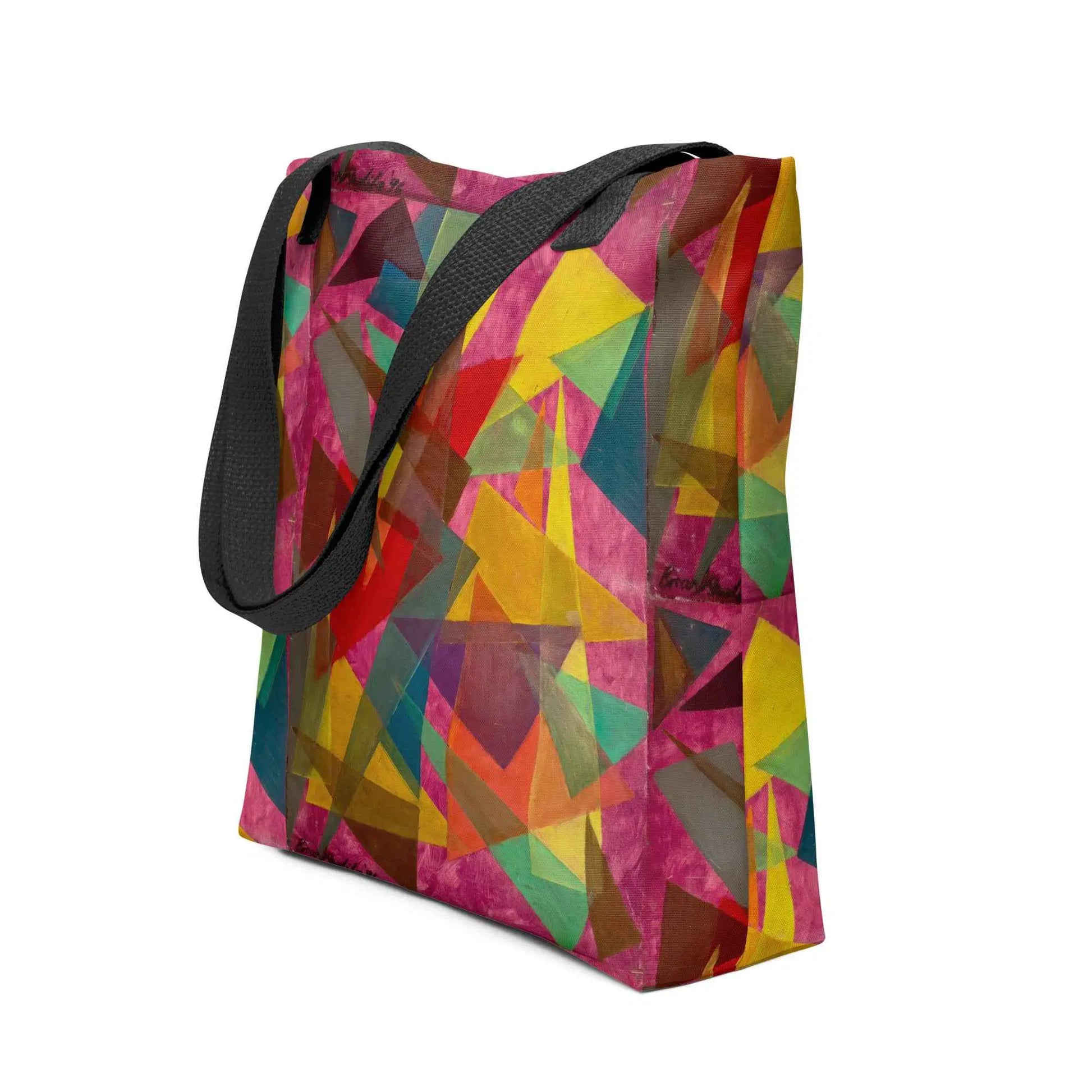 Art Tote Bag - In The Wine Glass - Geometric Abstract