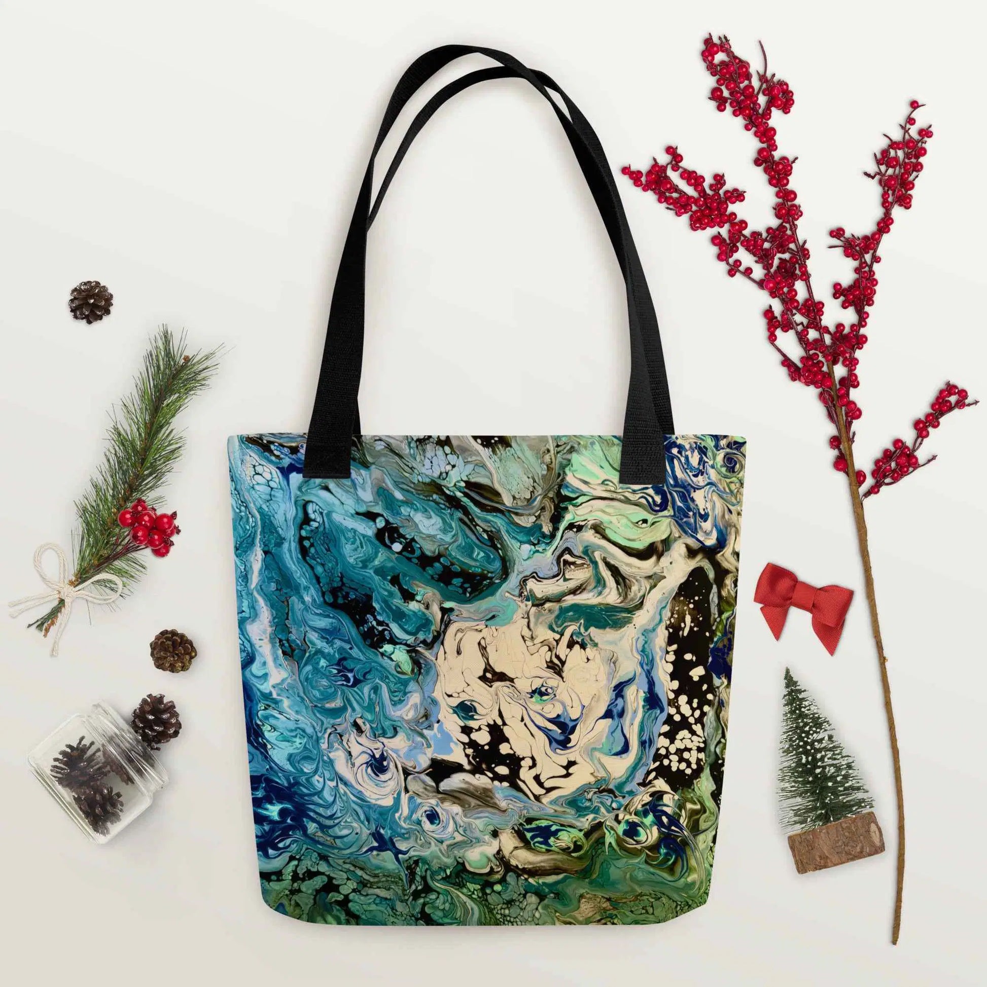 Tote Bag - Tectonic - Fluid Abstract Geologic Art