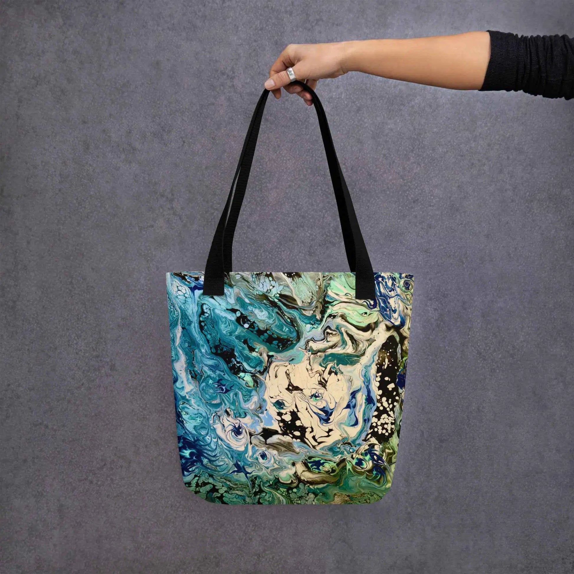 Tote Bag - Tectonic - Fluid Abstract Geologic Art