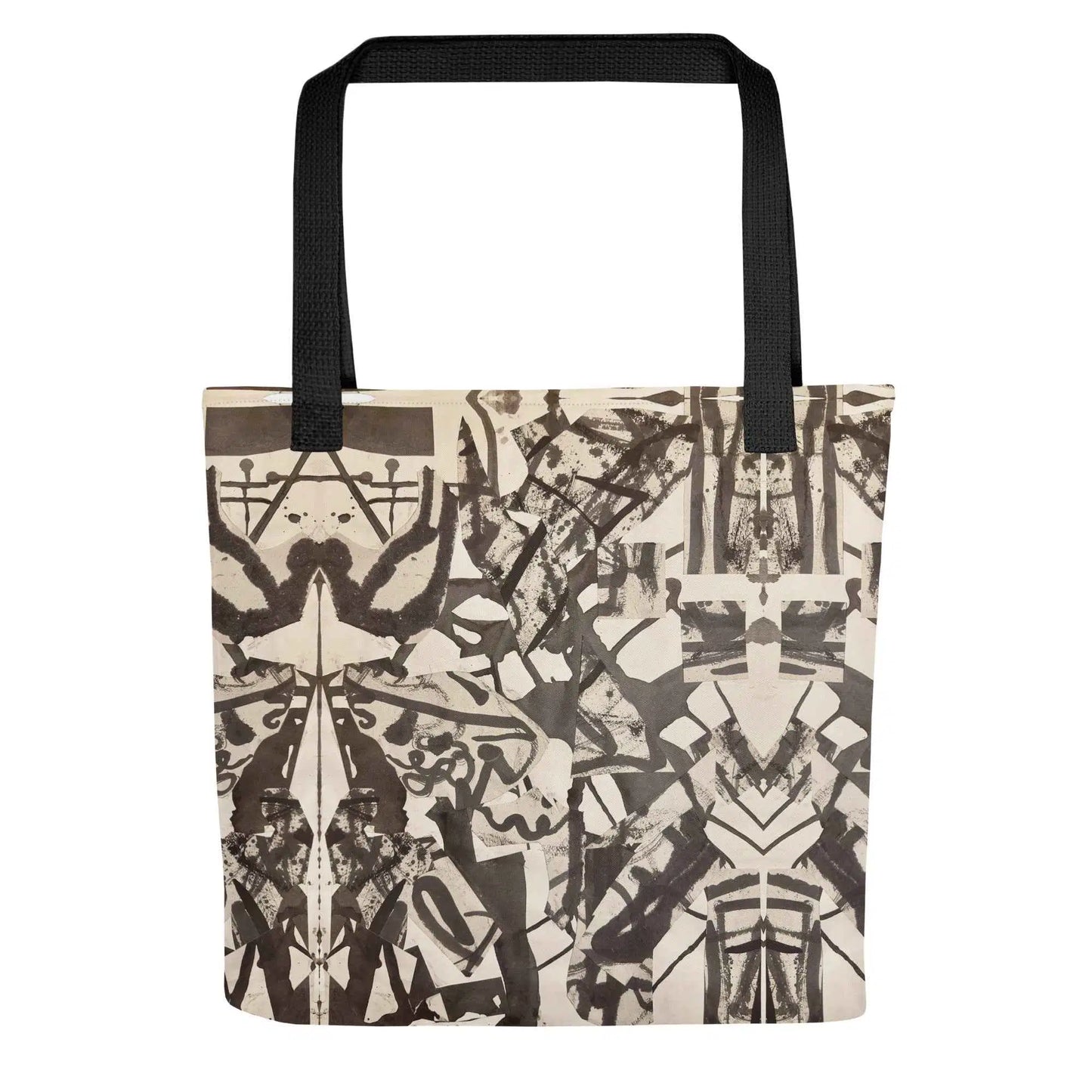 Tote Bag - Fragments of Memory - Abstract Ink Splash