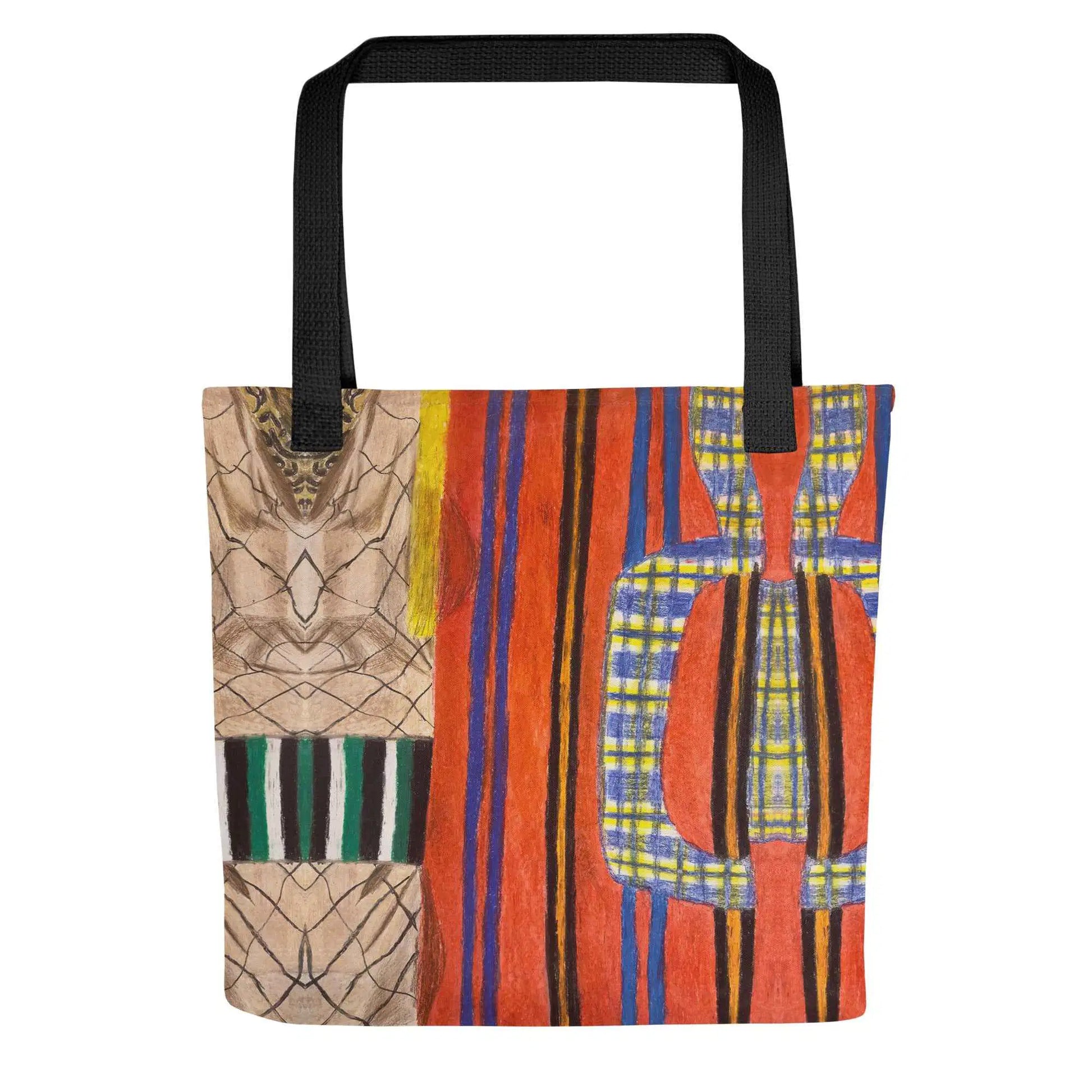 Tote Bag - Palestine's Resilience - Folk Abstract Geometric
