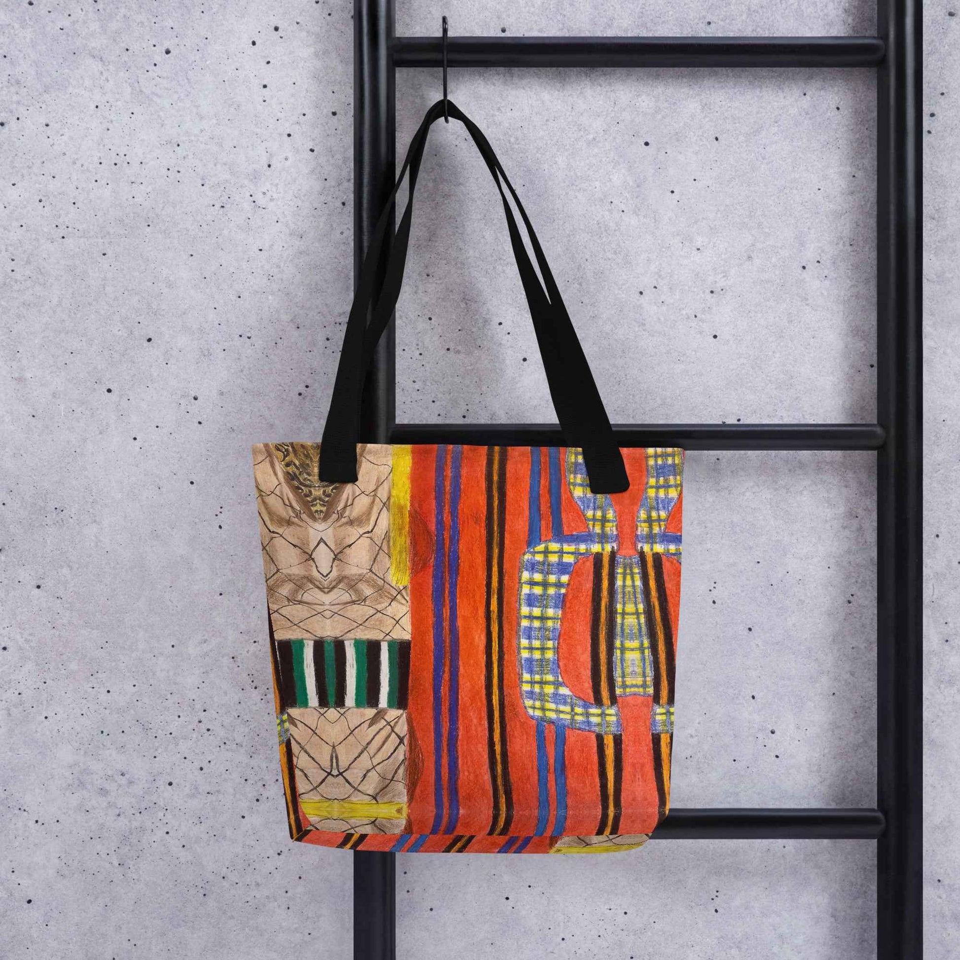 Tote Bag - Palestine's Resilience - Folk Abstract Geometric