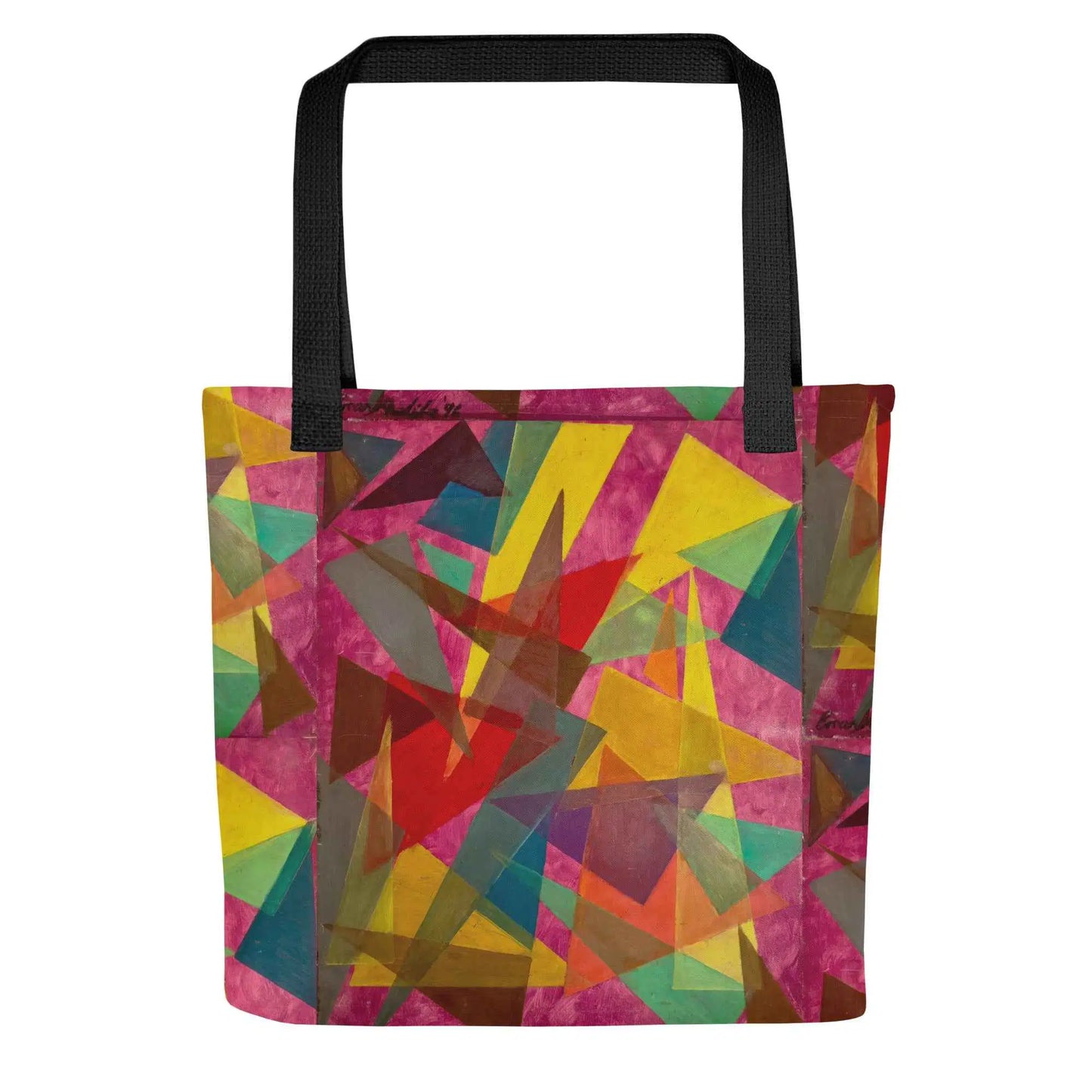 Art Tote Bag - In The Wine Glass - Geometric Abstract