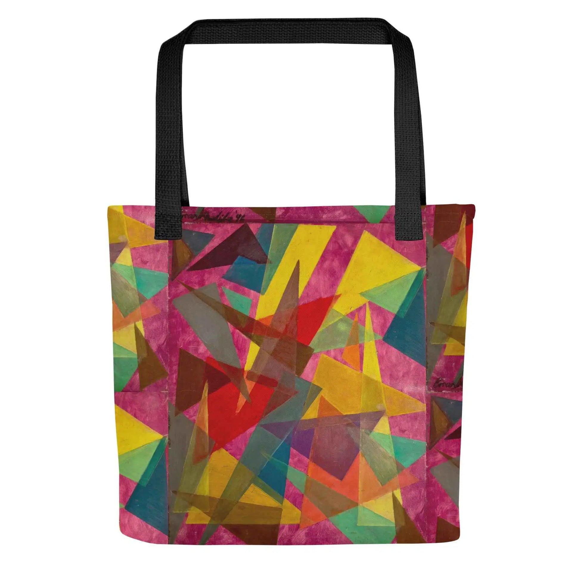 Art Tote Bag - In The Wine Glass - Geometric Abstract