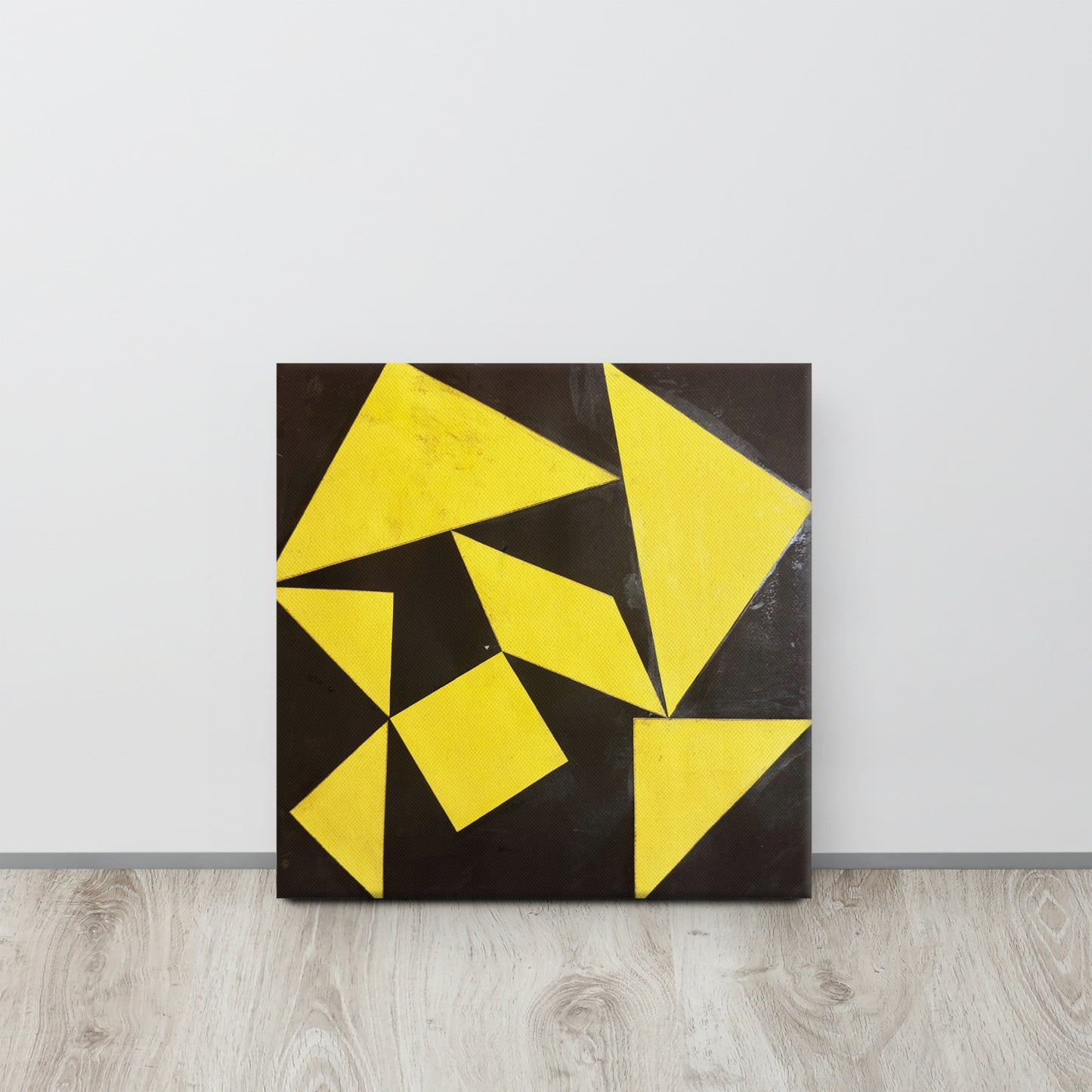 Golden Fracture - Canvas Print