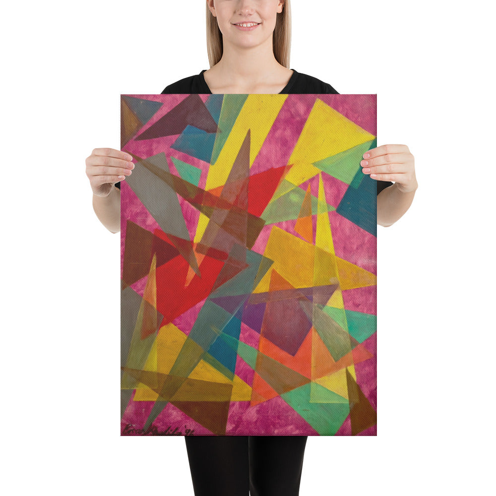 In The Wine Glass - Canvas Print