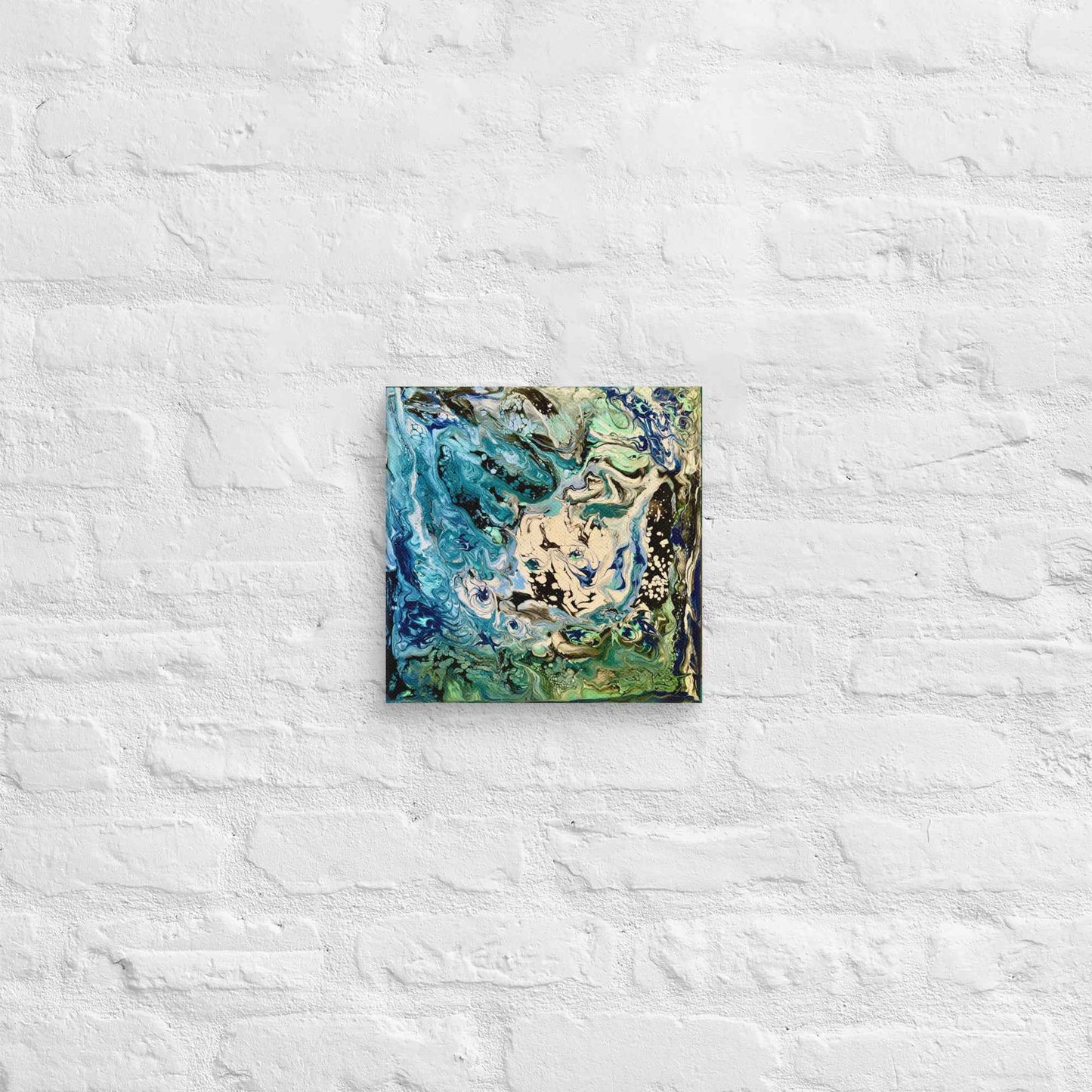 Canvas Print - Tectonic - Fluid Abstract Geologic Art