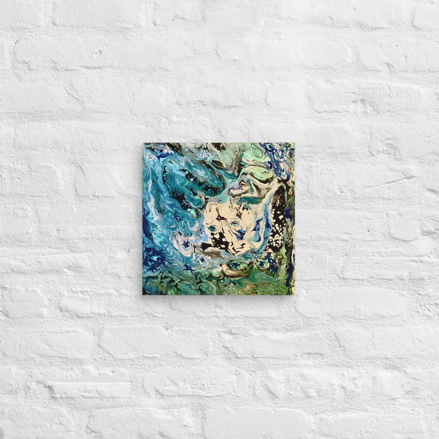 Canvas Print - Tectonic - Fluid Abstract Geologic Art