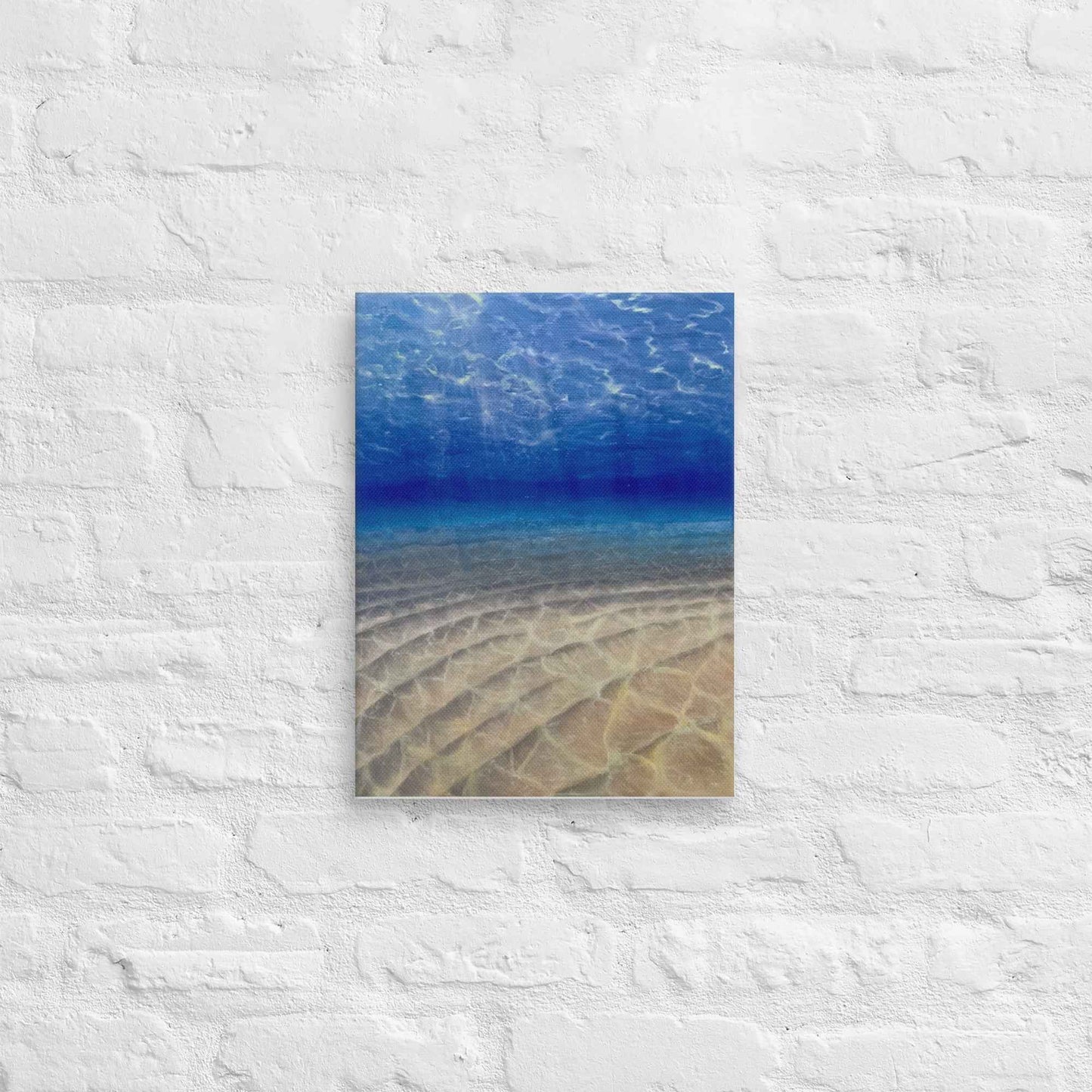 Canvas Print - Hypnosis - Underwater Scene & Light - Eman's Gallery