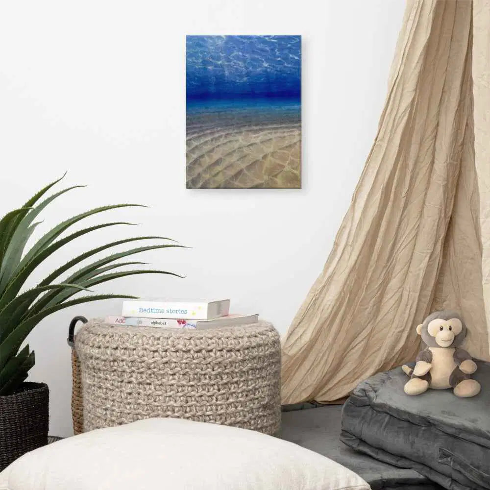 Canvas Print - Hypnosis - Underwater Scene & Light - Eman's Gallery