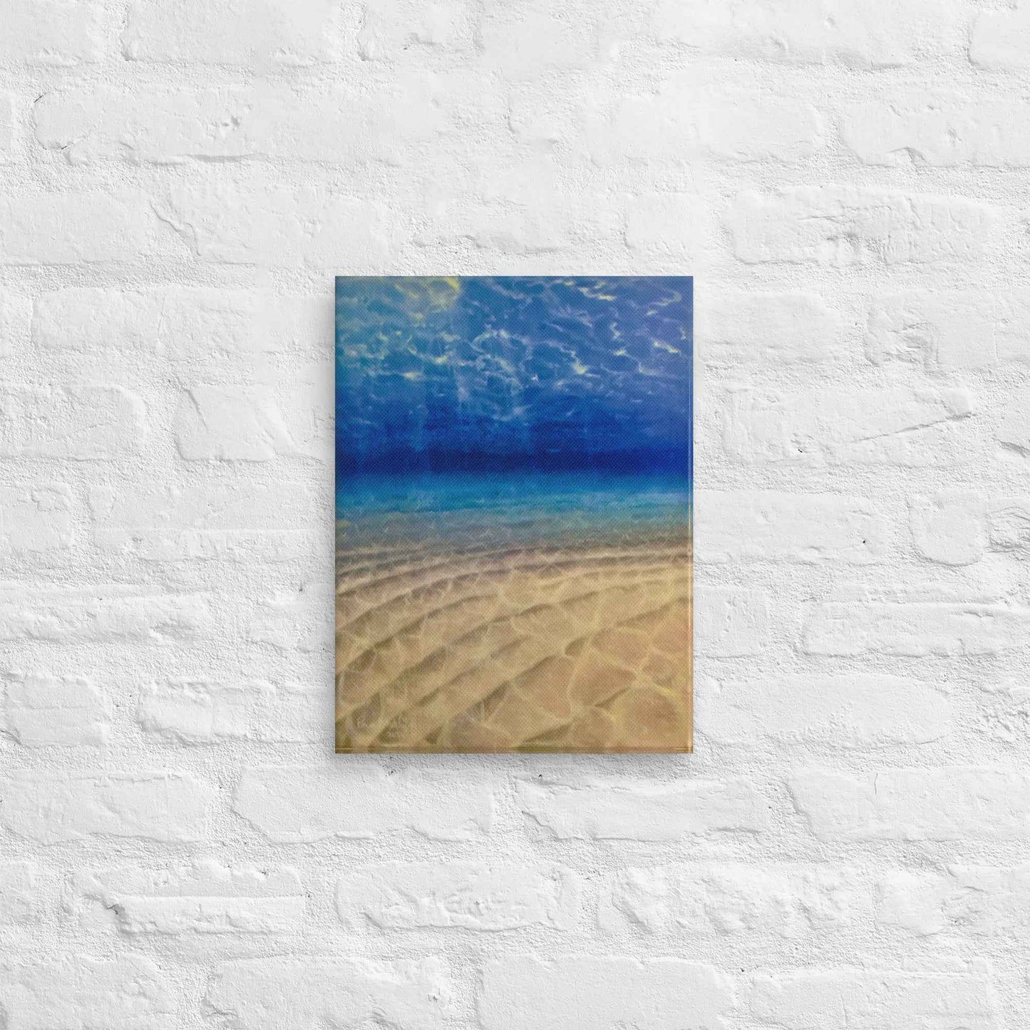 Canvas Print - Hypnosis - Underwater Scene & Light - Eman's Gallery