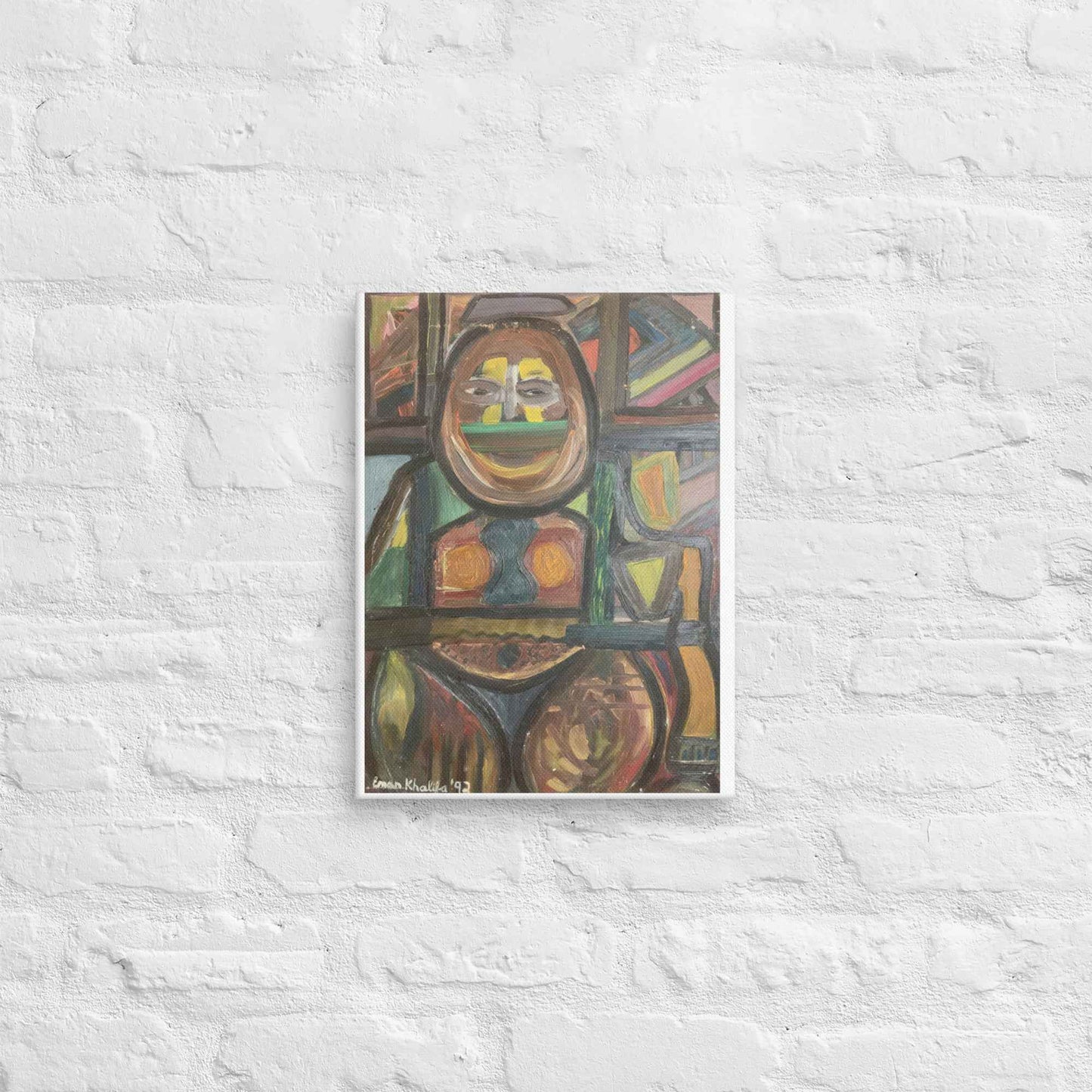 Canvas Print - The Guardian - Expressionist Figurative Art