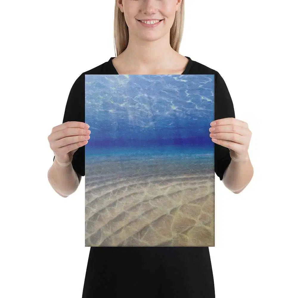 Canvas Print - Hypnosis - Underwater Scene & Light - Eman's Gallery