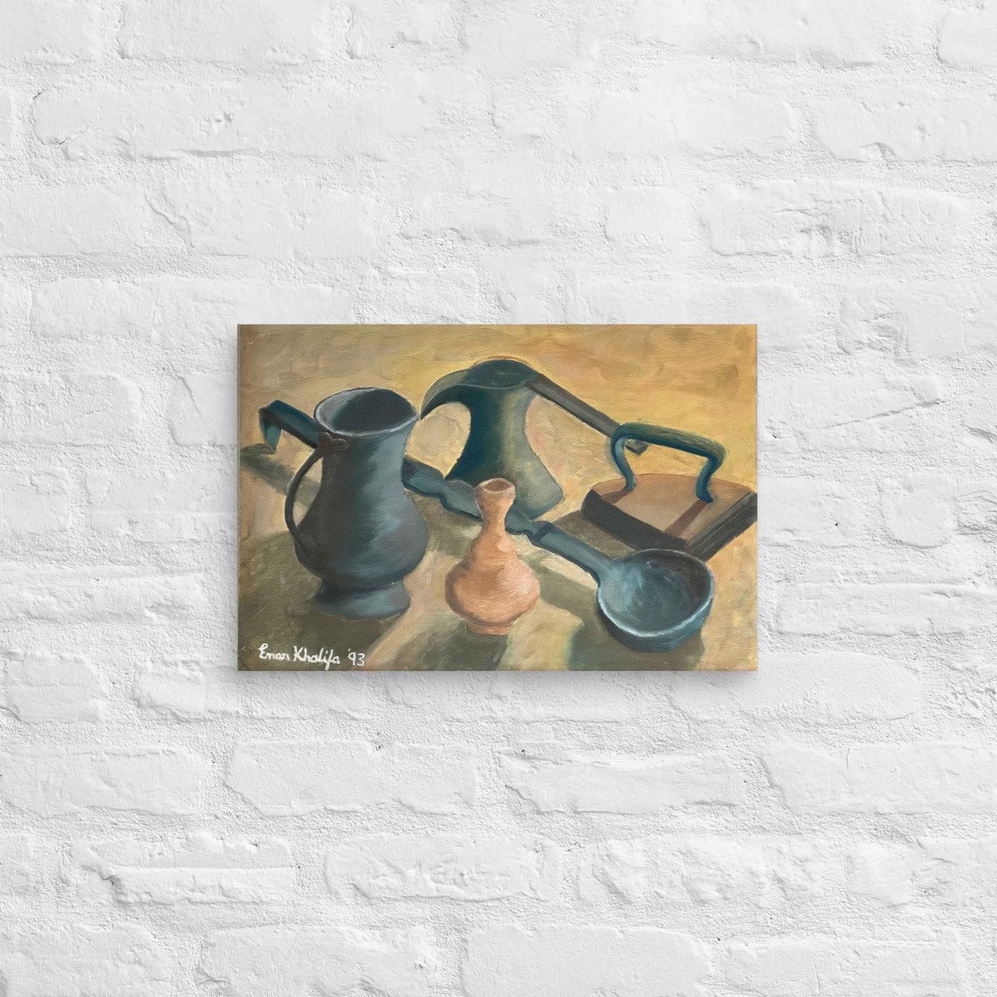 Canvas Print - Genesis of Form - Still Life Rustic Vessels