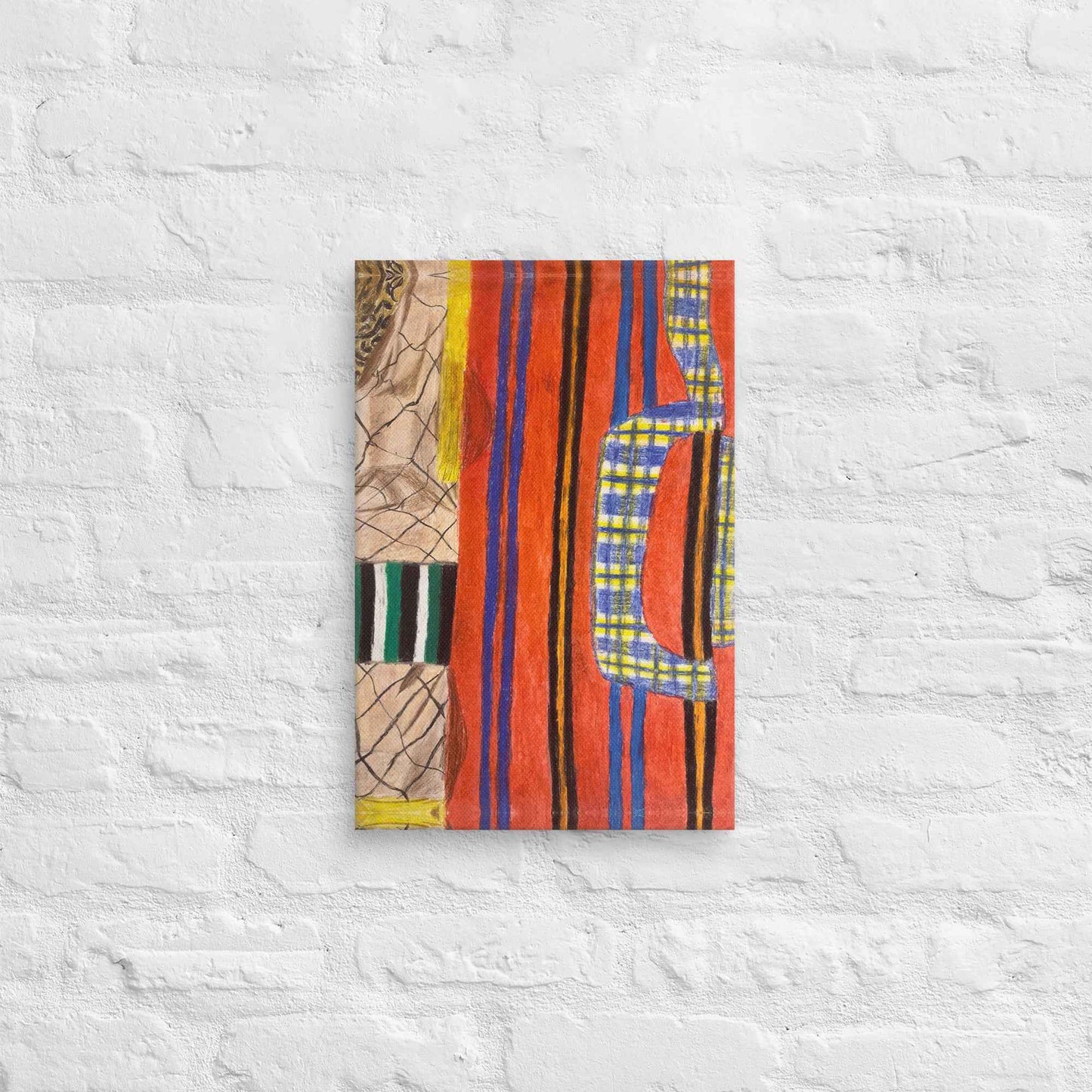 Canvas Print - Palestine's Resilience - Geometric Abstract