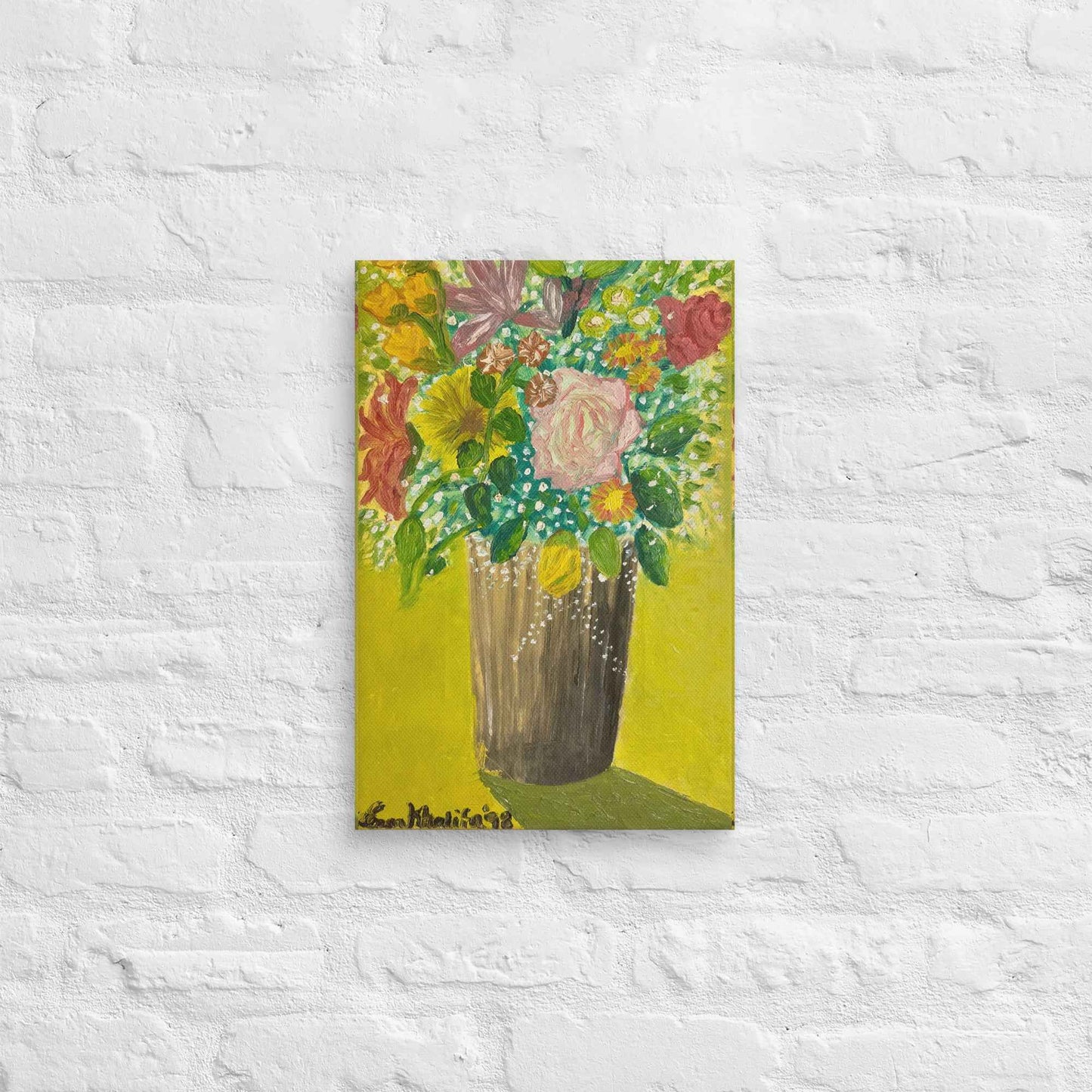 Canvas Print - Jubilee - Impressionist Floral Still Life Art